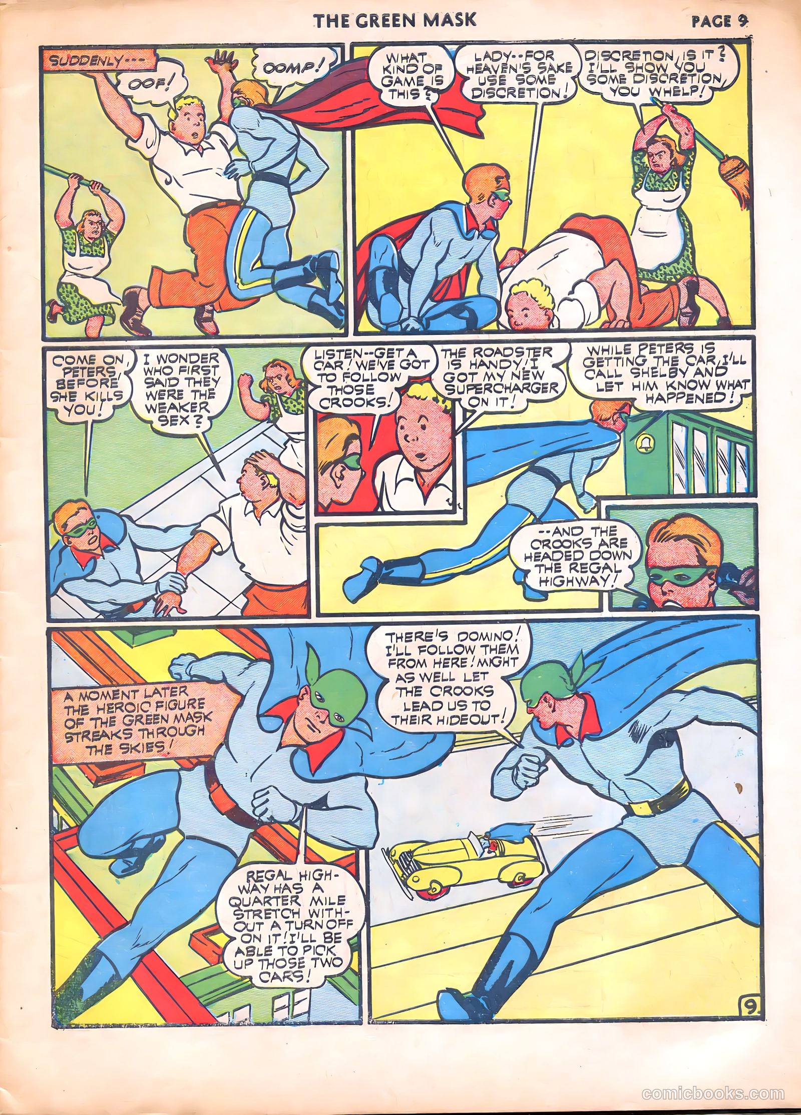 The Green Mask #7 — page 12 of 68