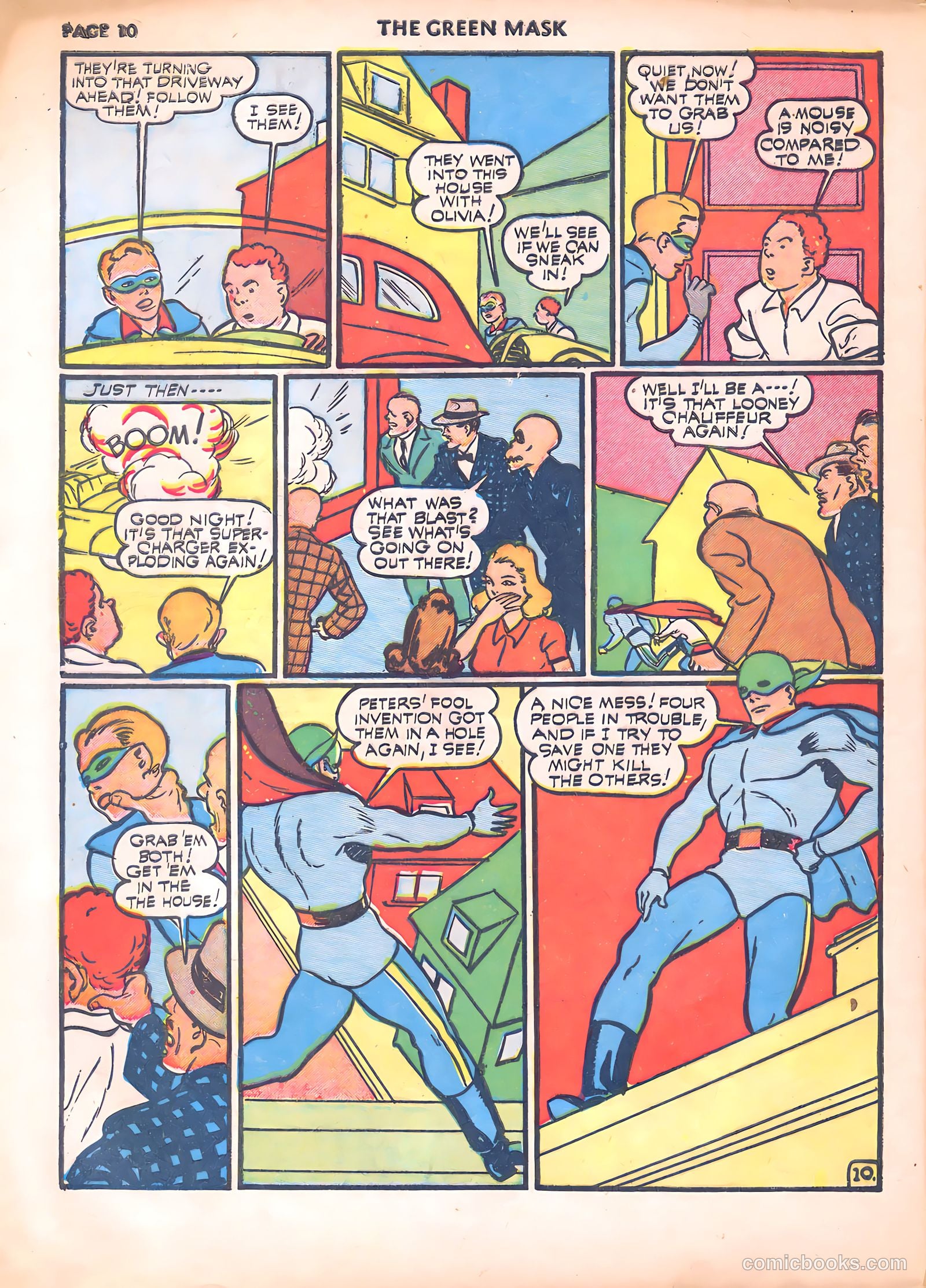 The Green Mask #7 — page 13 of 68
