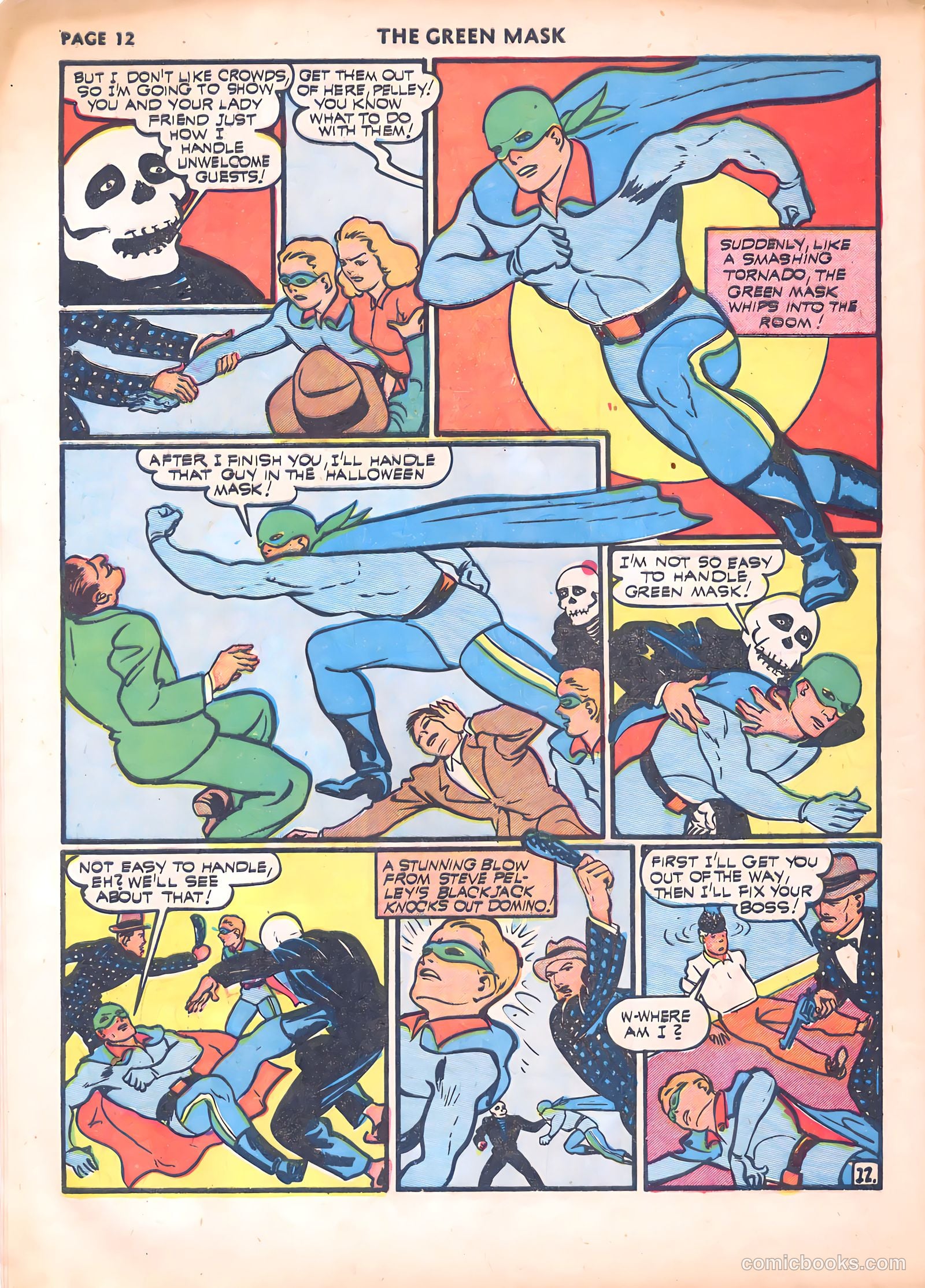 The Green Mask #7 — page 15 of 68