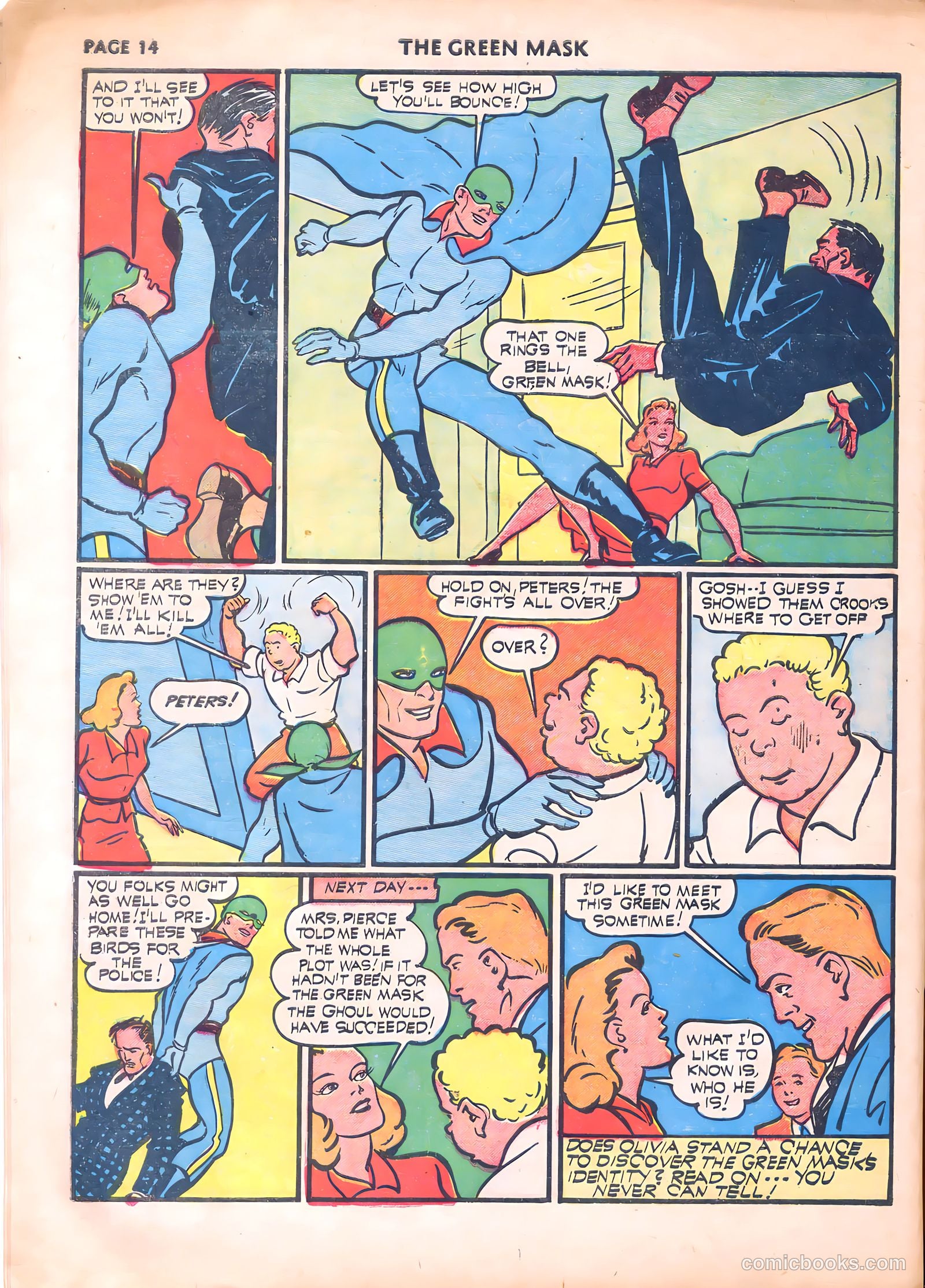 The Green Mask #7 — page 17 of 68