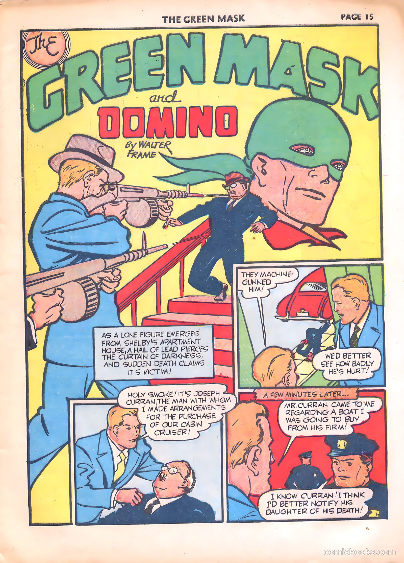 The Green Mask #7 — page 18 of 68