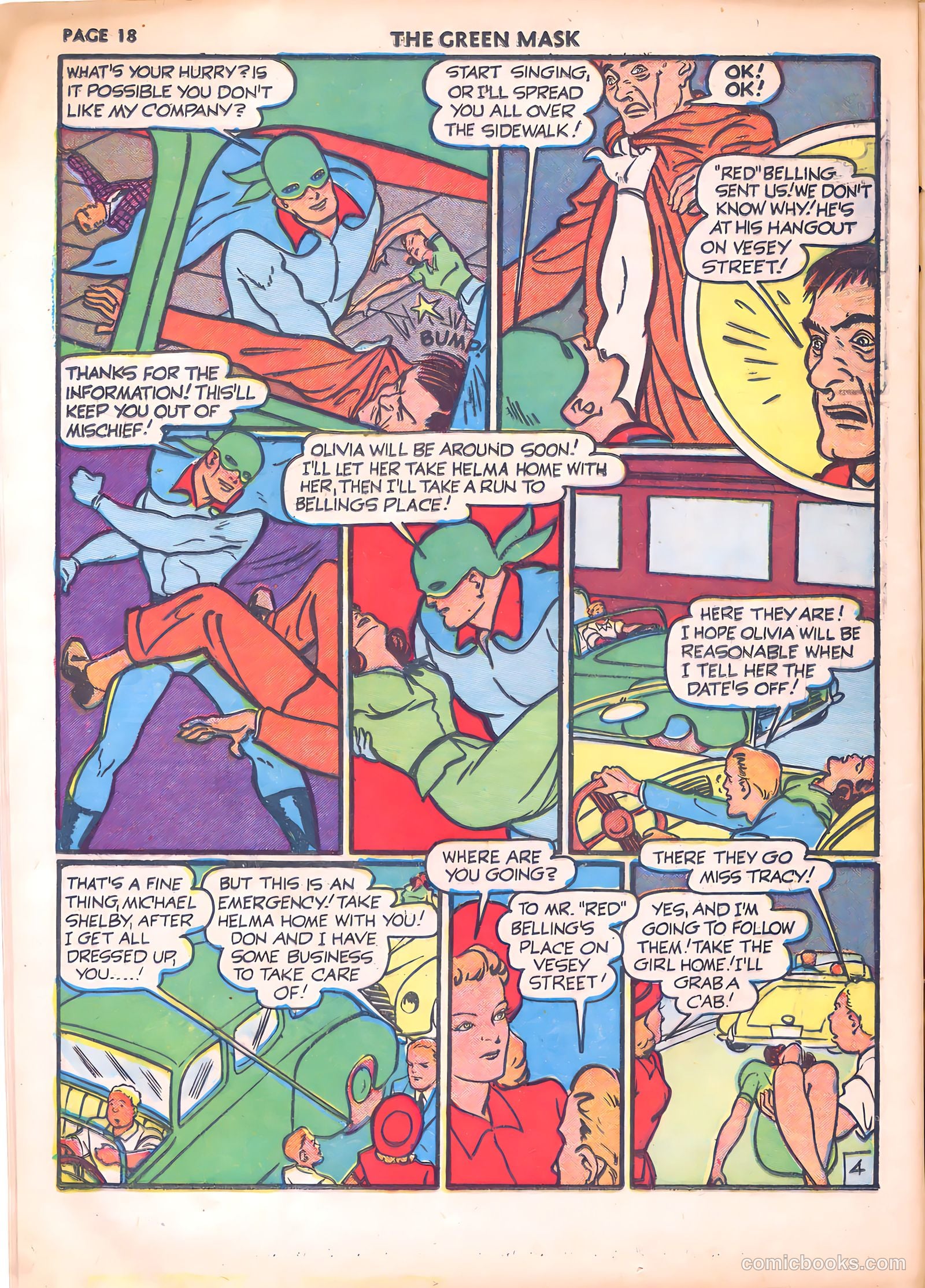 The Green Mask #7 — page 21 of 68