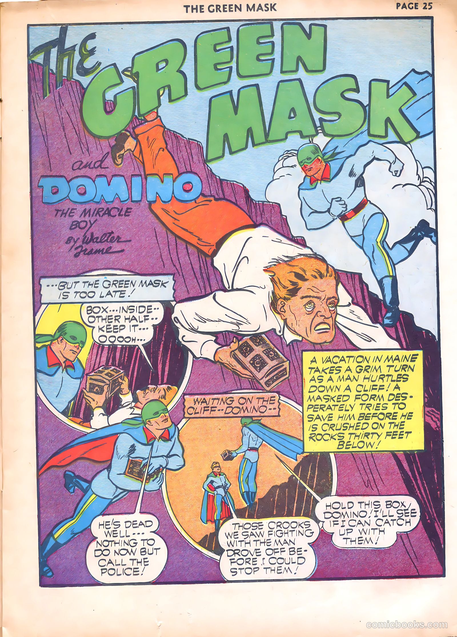 The Green Mask #7 — page 28 of 68