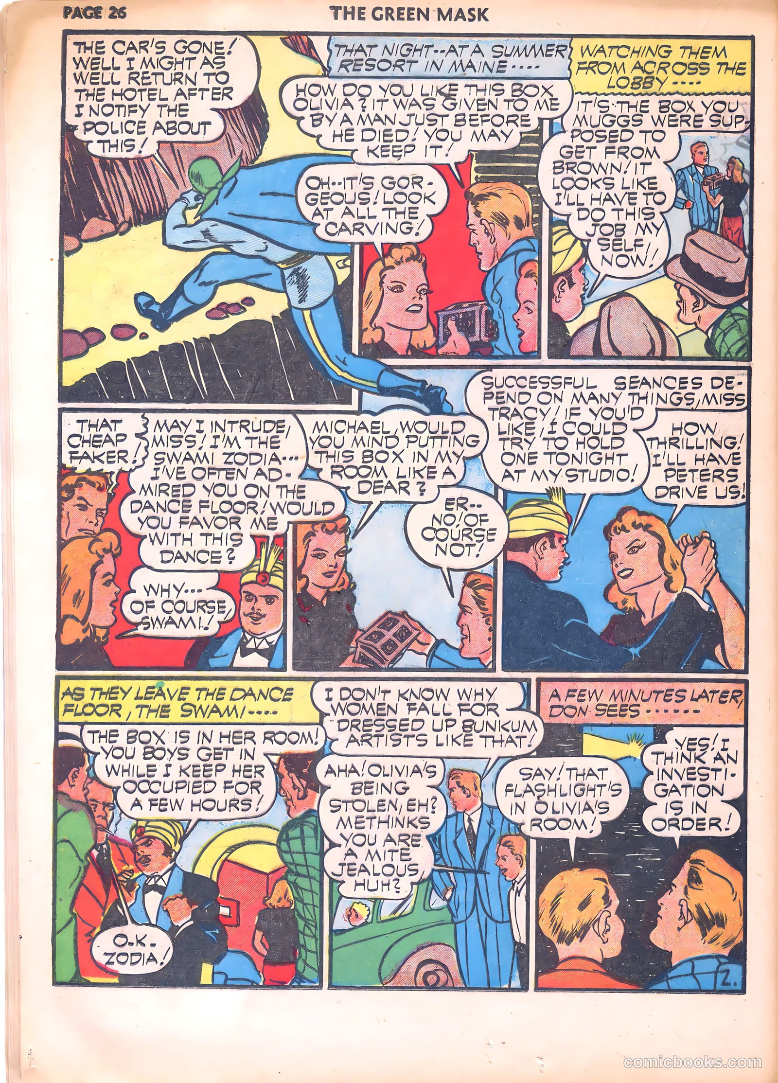 The Green Mask #7 — page 29 of 68