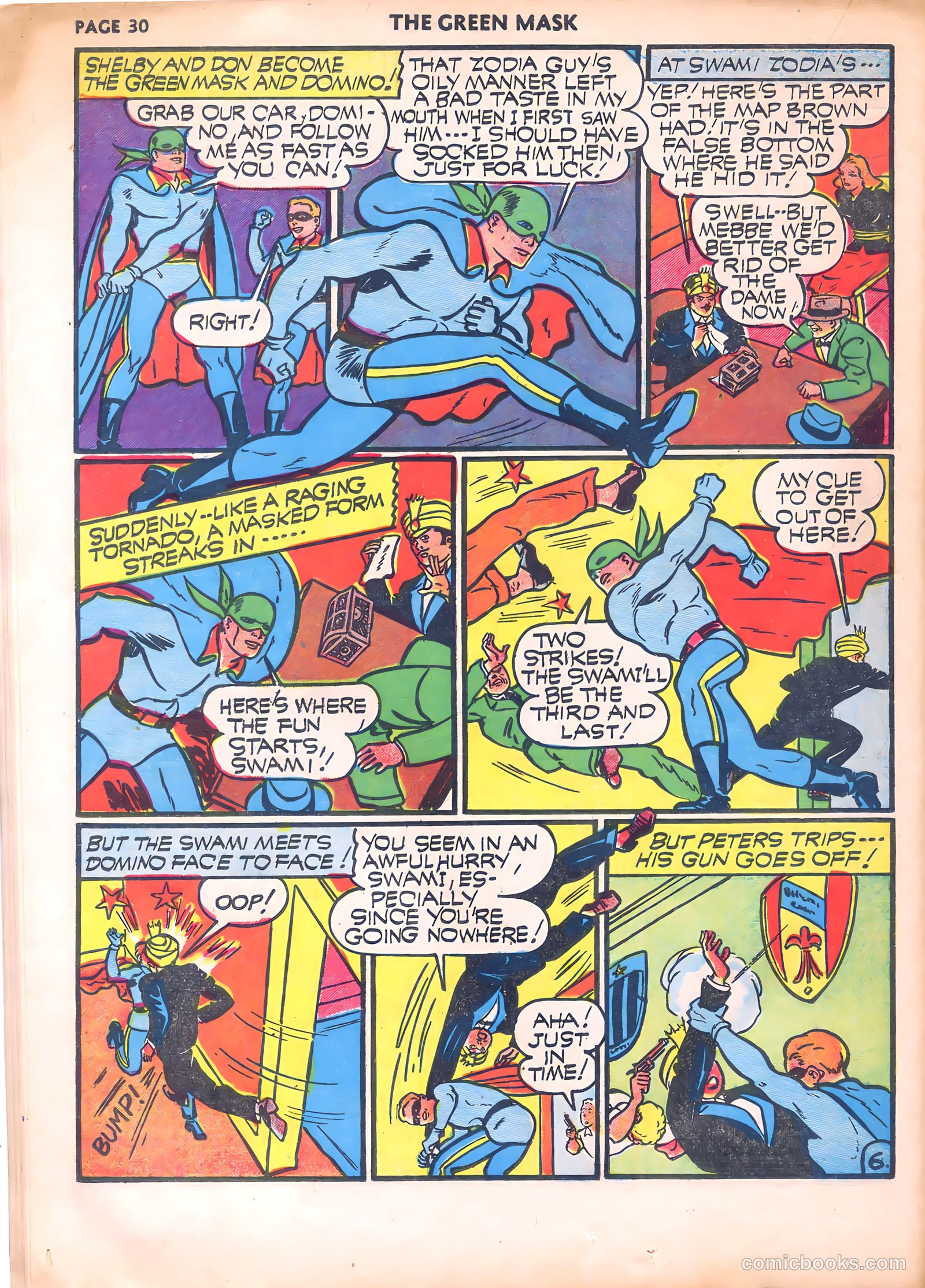 The Green Mask #7 — page 33 of 68