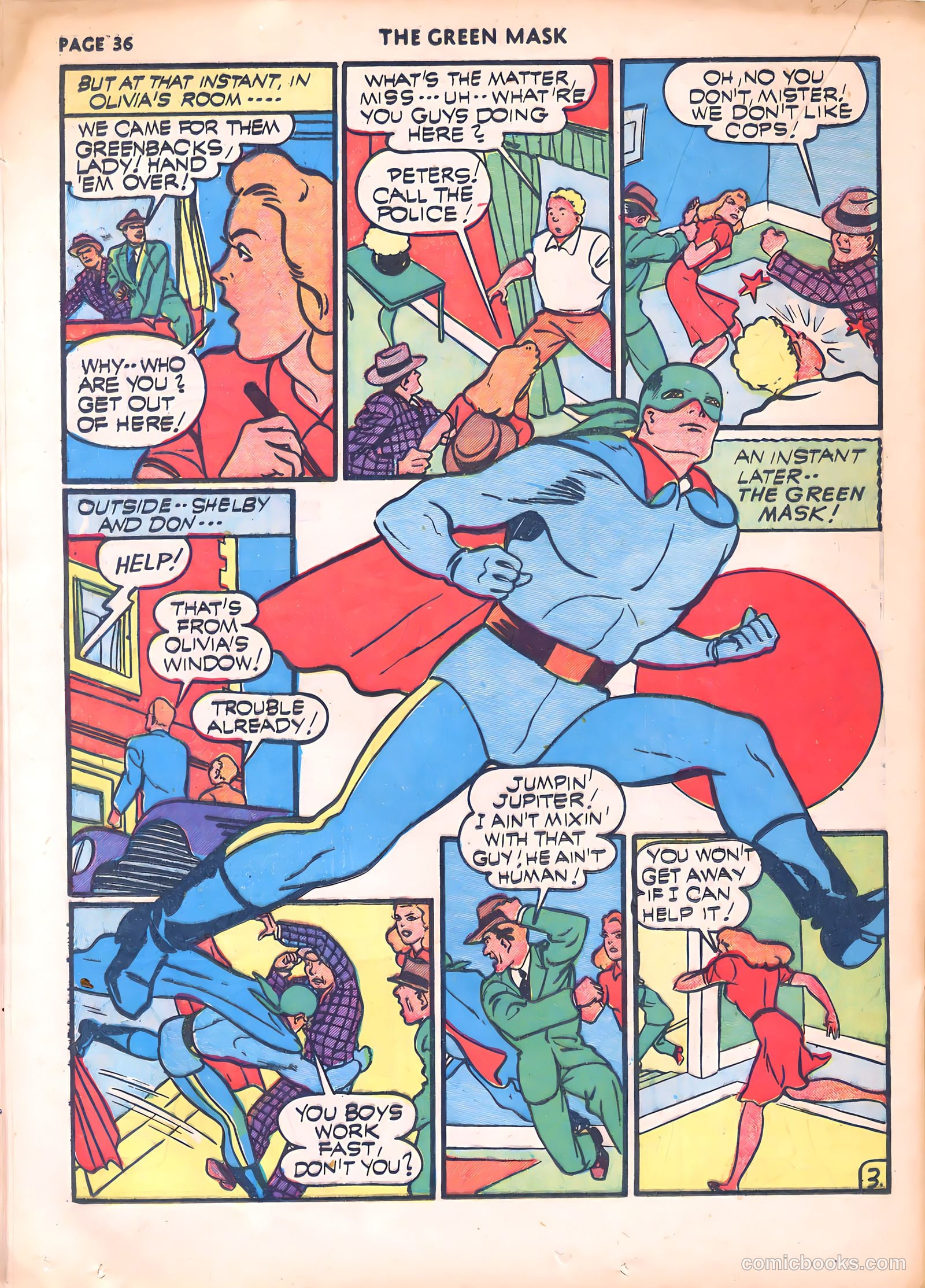 The Green Mask #7 — page 38 of 68