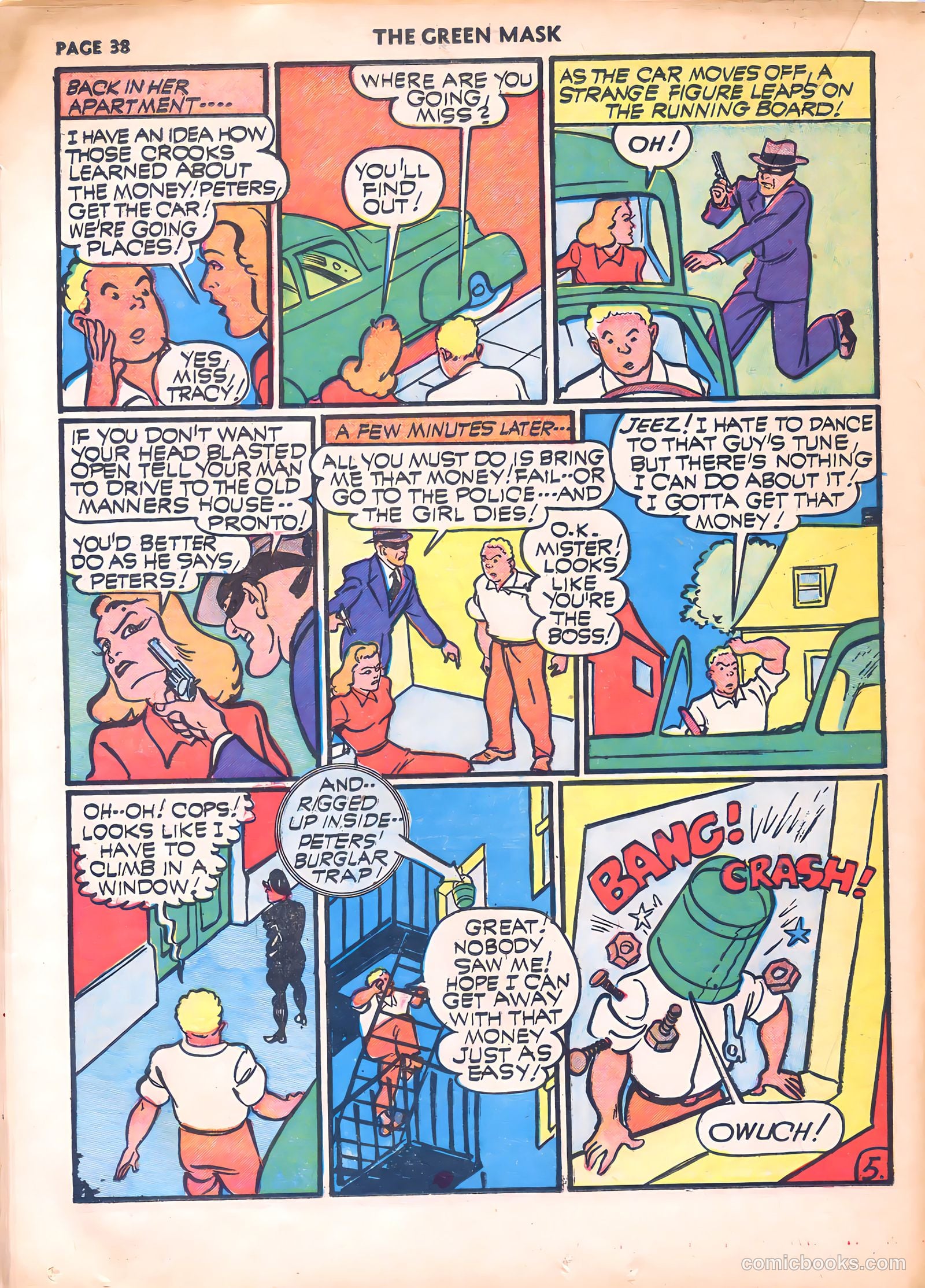 The Green Mask #7 — page 40 of 68