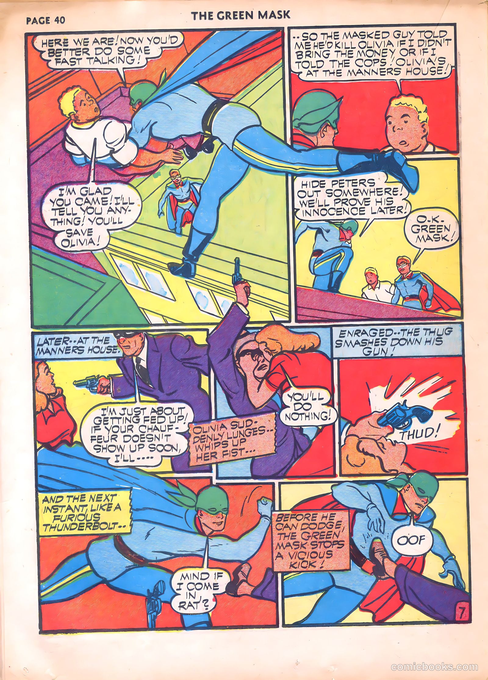The Green Mask #7 — page 42 of 68