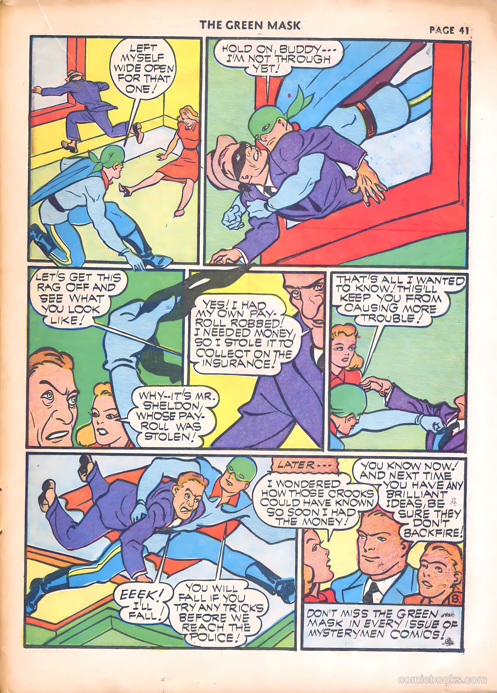 The Green Mask #7 — page 43 of 68