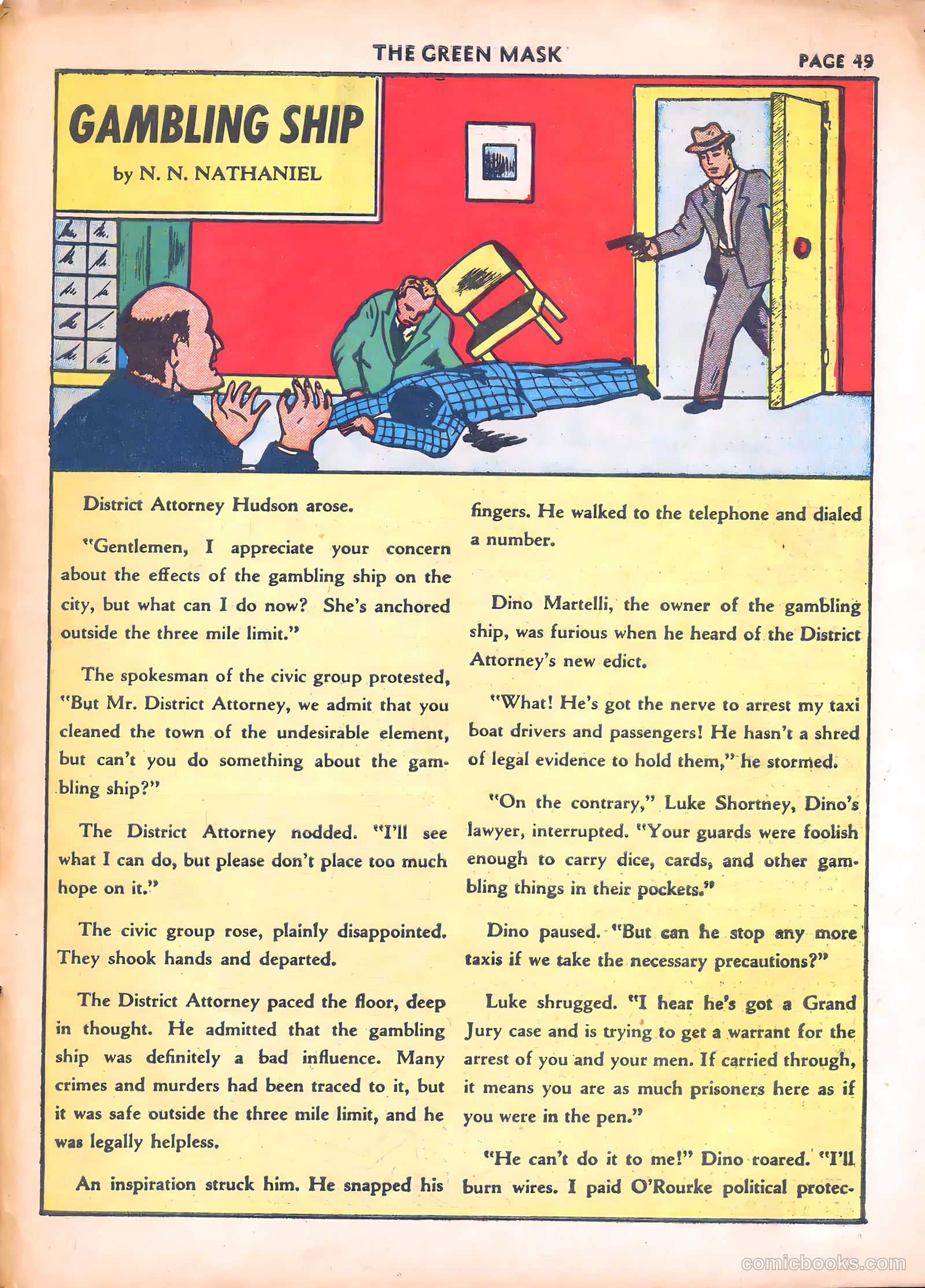The Green Mask #7 — page 51 of 68