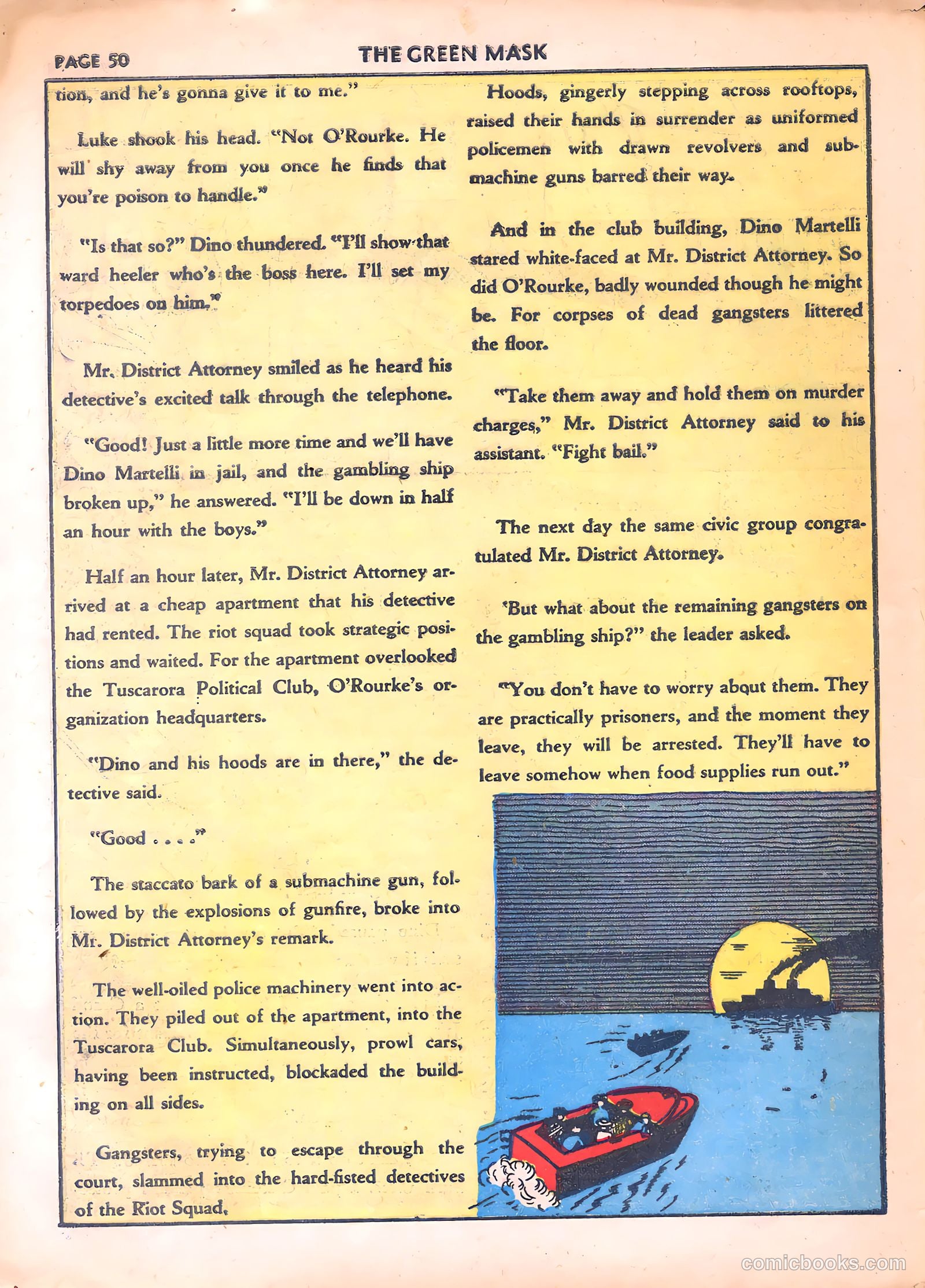 The Green Mask #7 — page 52 of 68