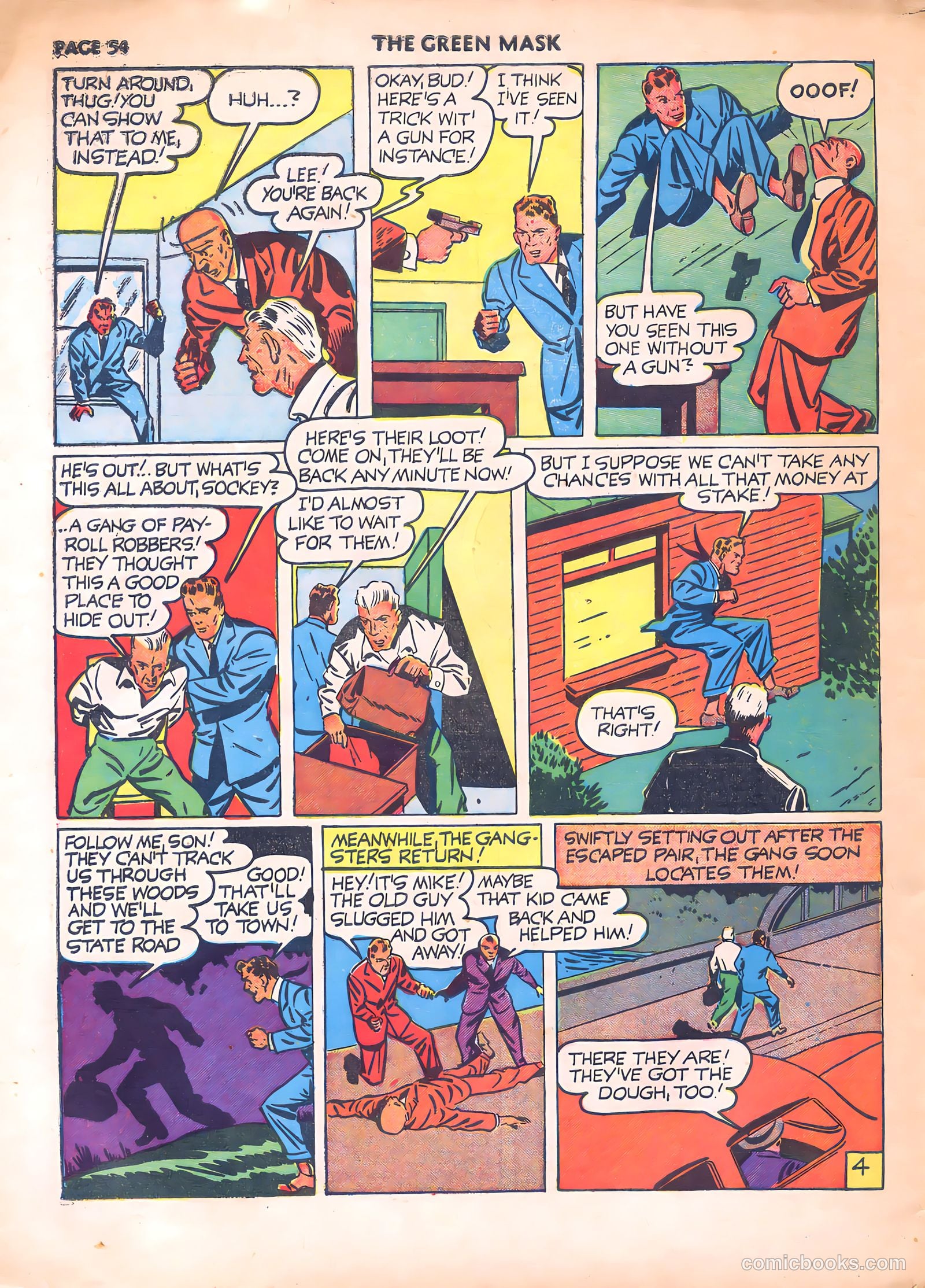 The Green Mask #7 — page 56 of 68