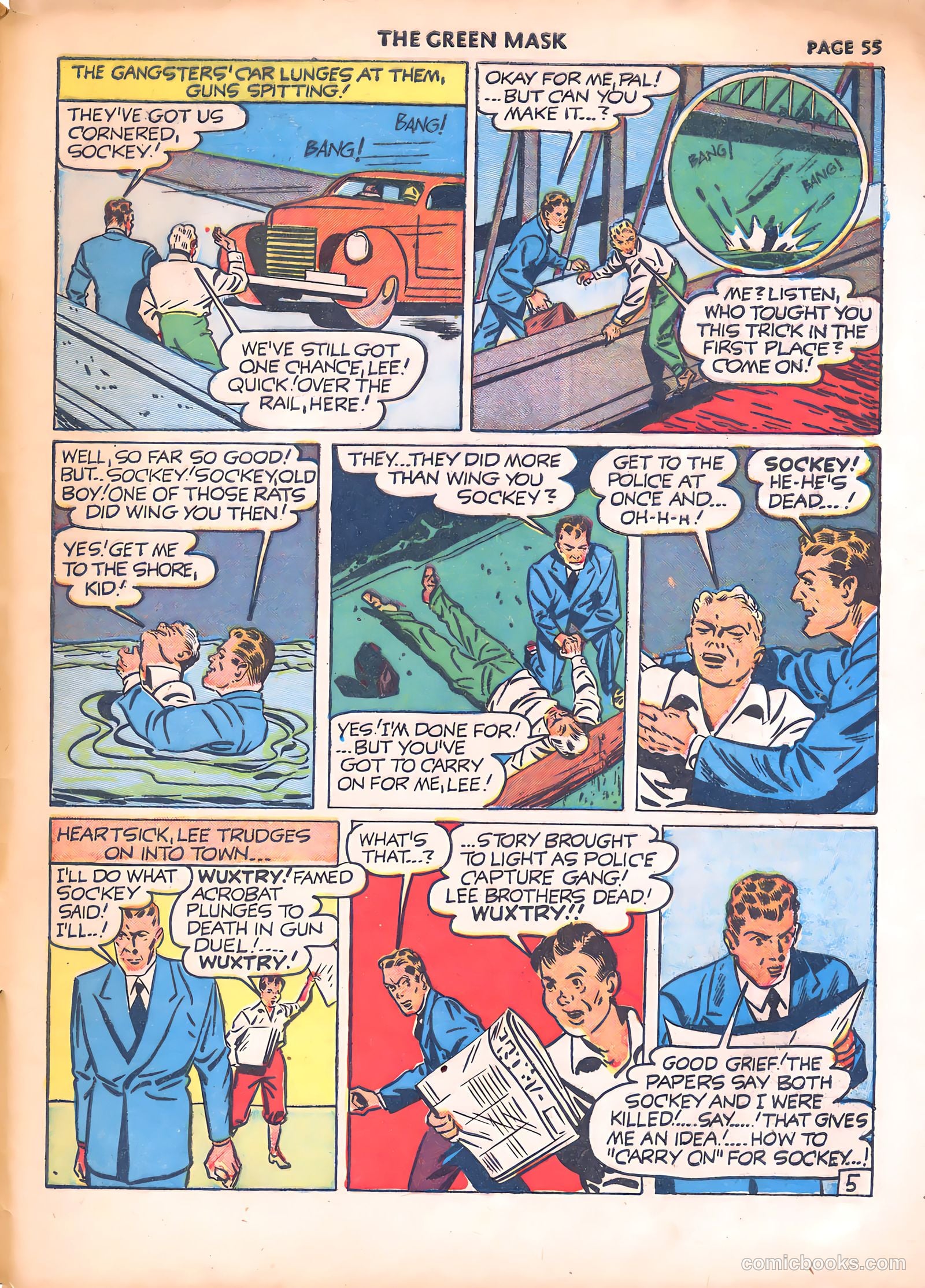 The Green Mask #7 — page 57 of 68