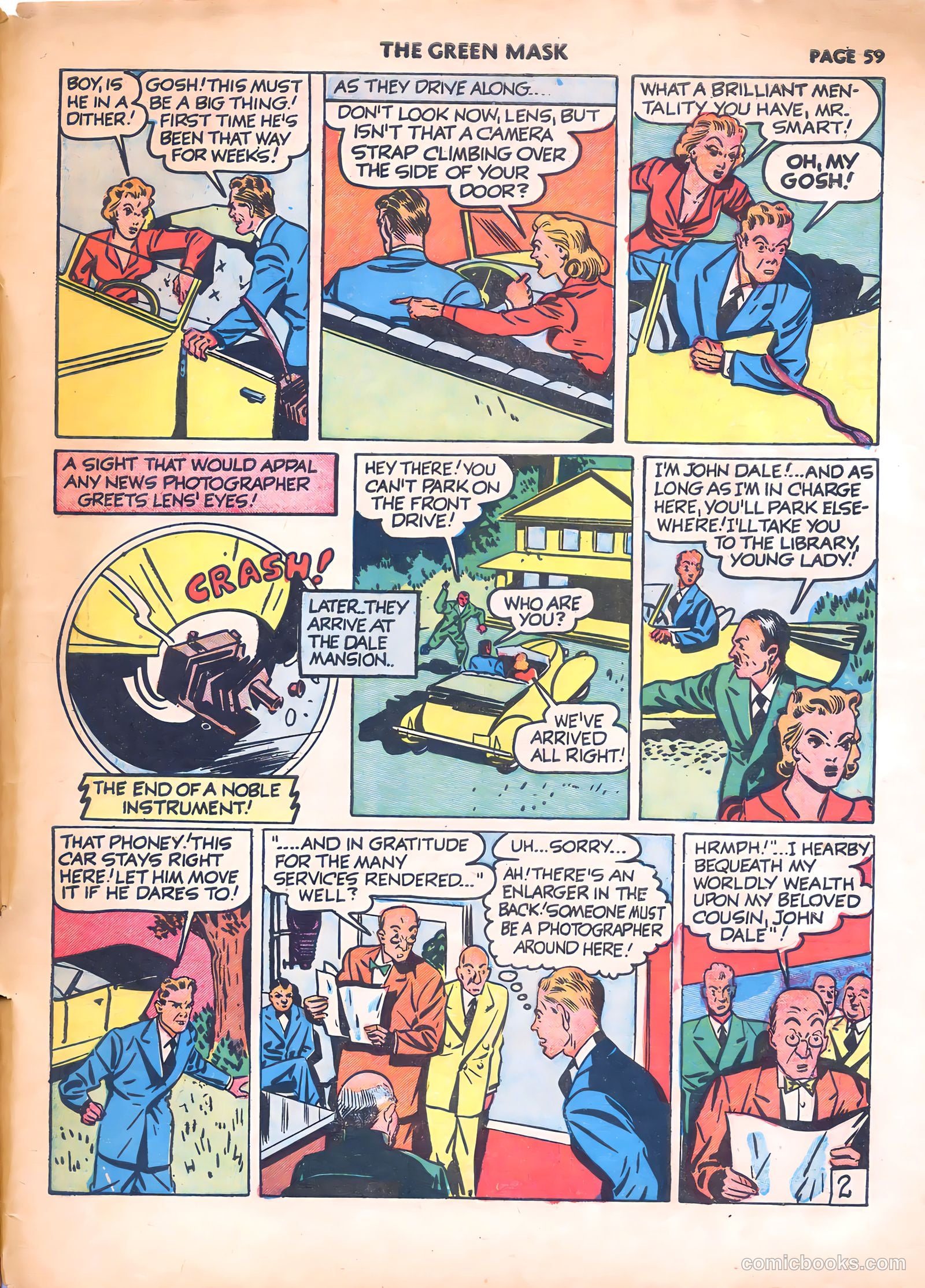 The Green Mask #7 — page 61 of 68