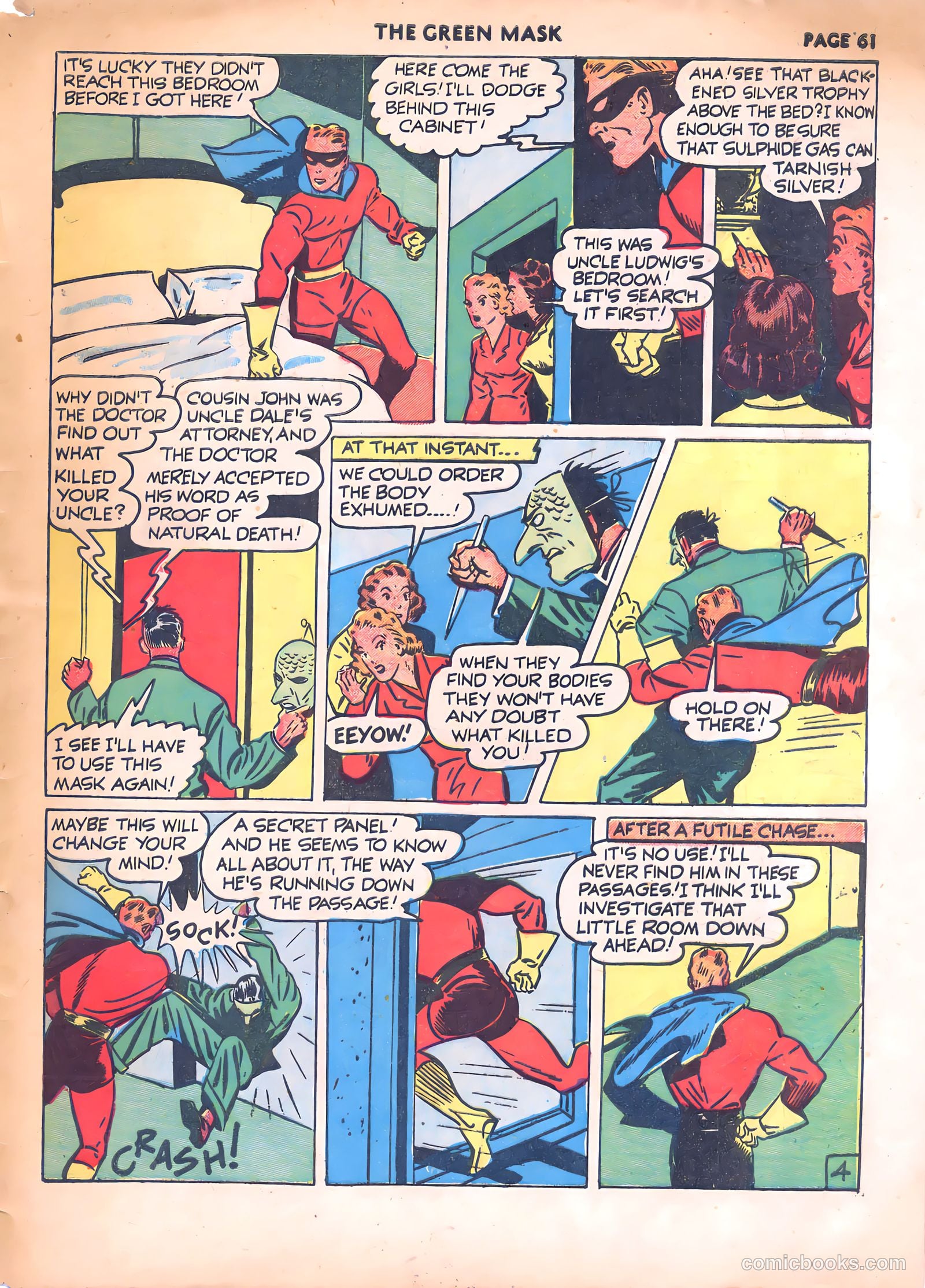 The Green Mask #7 — page 63 of 68
