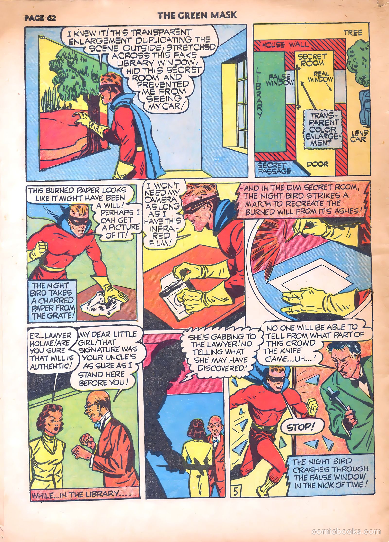 The Green Mask #7 — page 64 of 68
