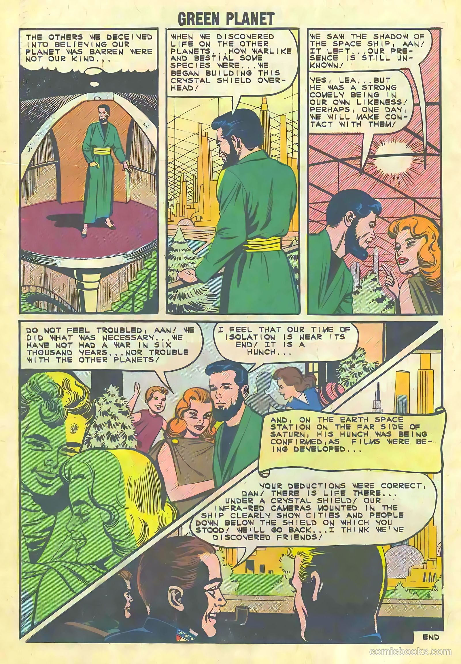 The Green Planet #1 — page 34 of 36