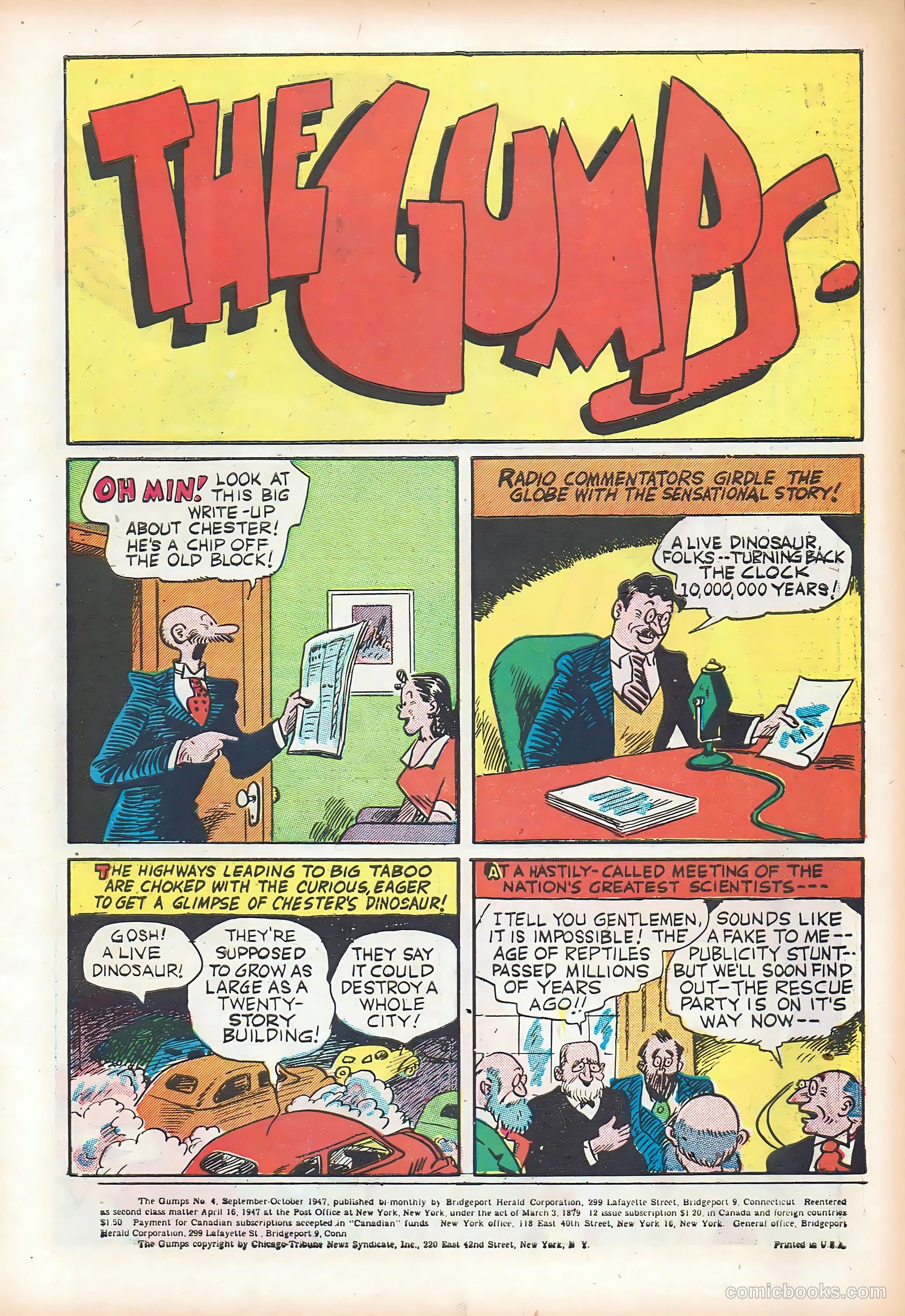 The Gumps #4 — page 3 of 52