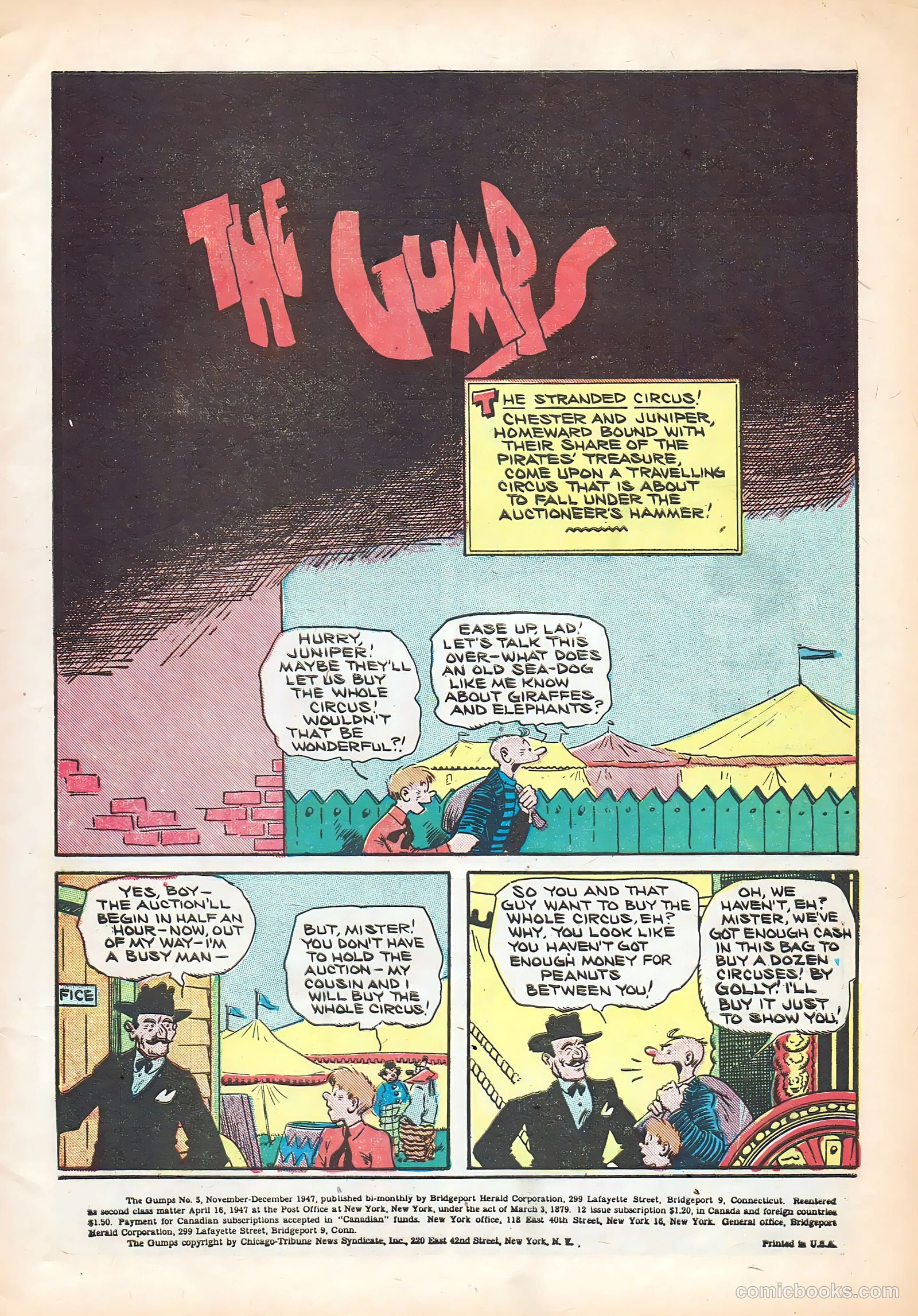 The Gumps #5 — page 3 of 52