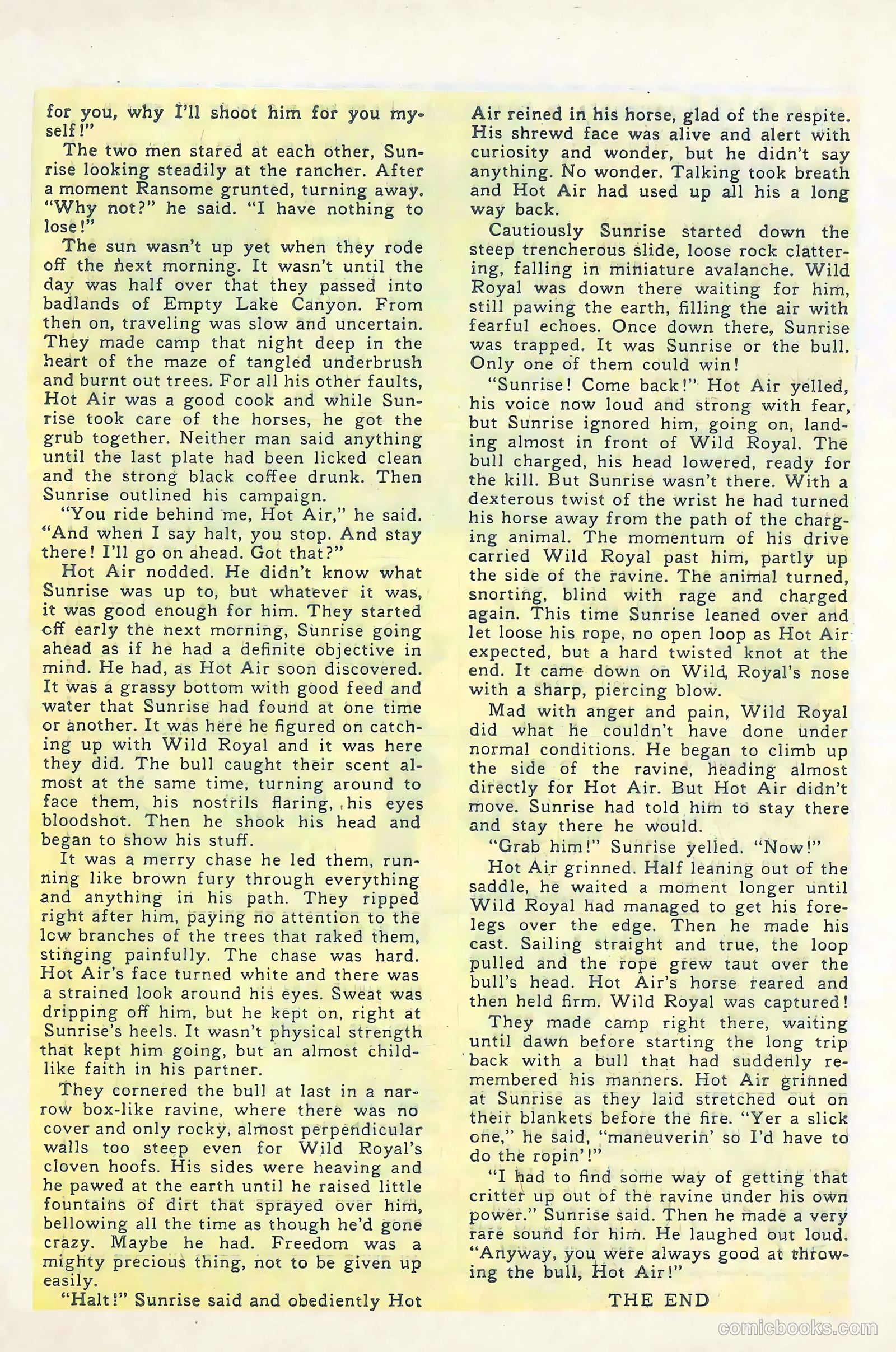 The Gunfighters #16 — page 33 of 36