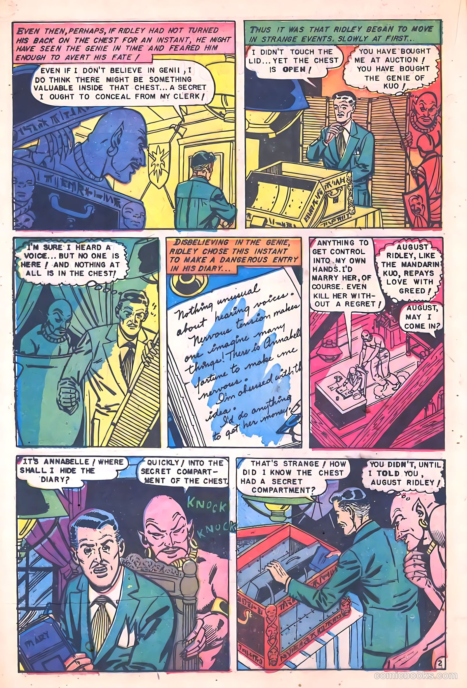 The Hand of Fate #10 — page 20 of 36
