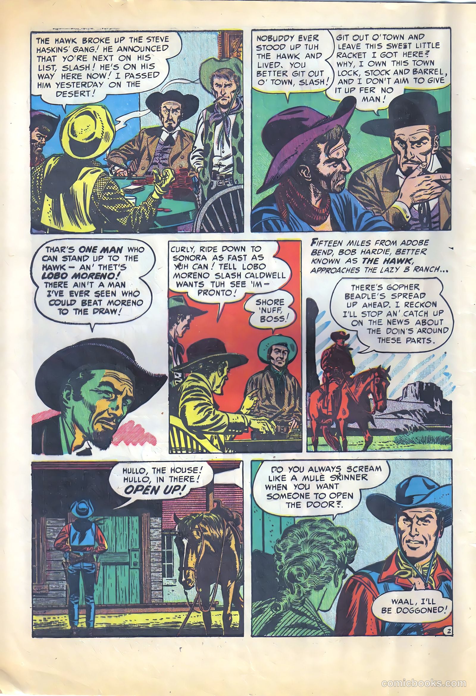 The Hawk #1 — page 4 of 36