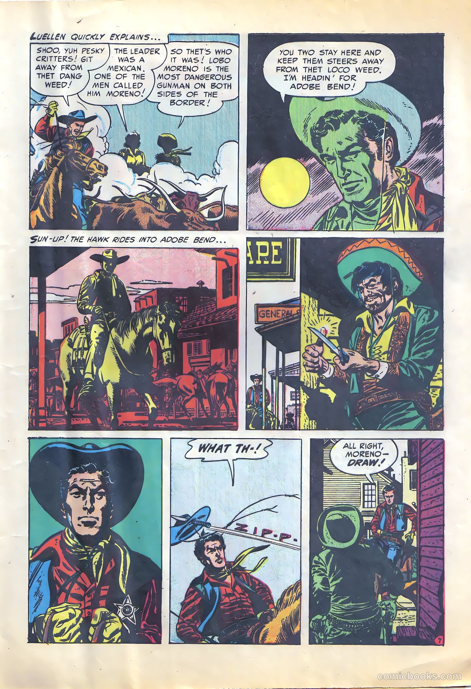 The Hawk #1 — page 9 of 36
