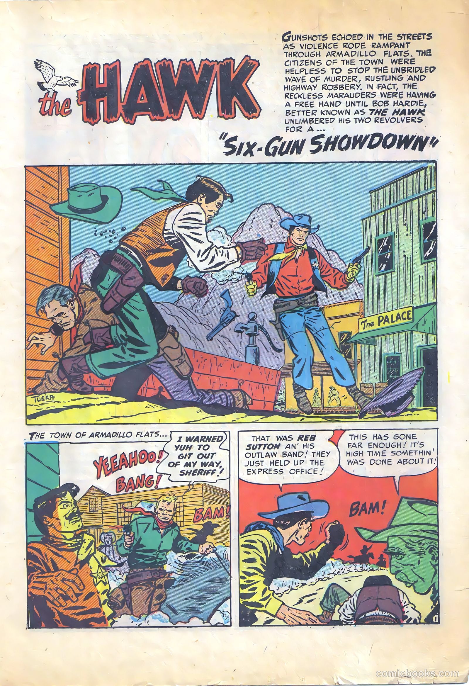 The Hawk #1 — page 19 of 36