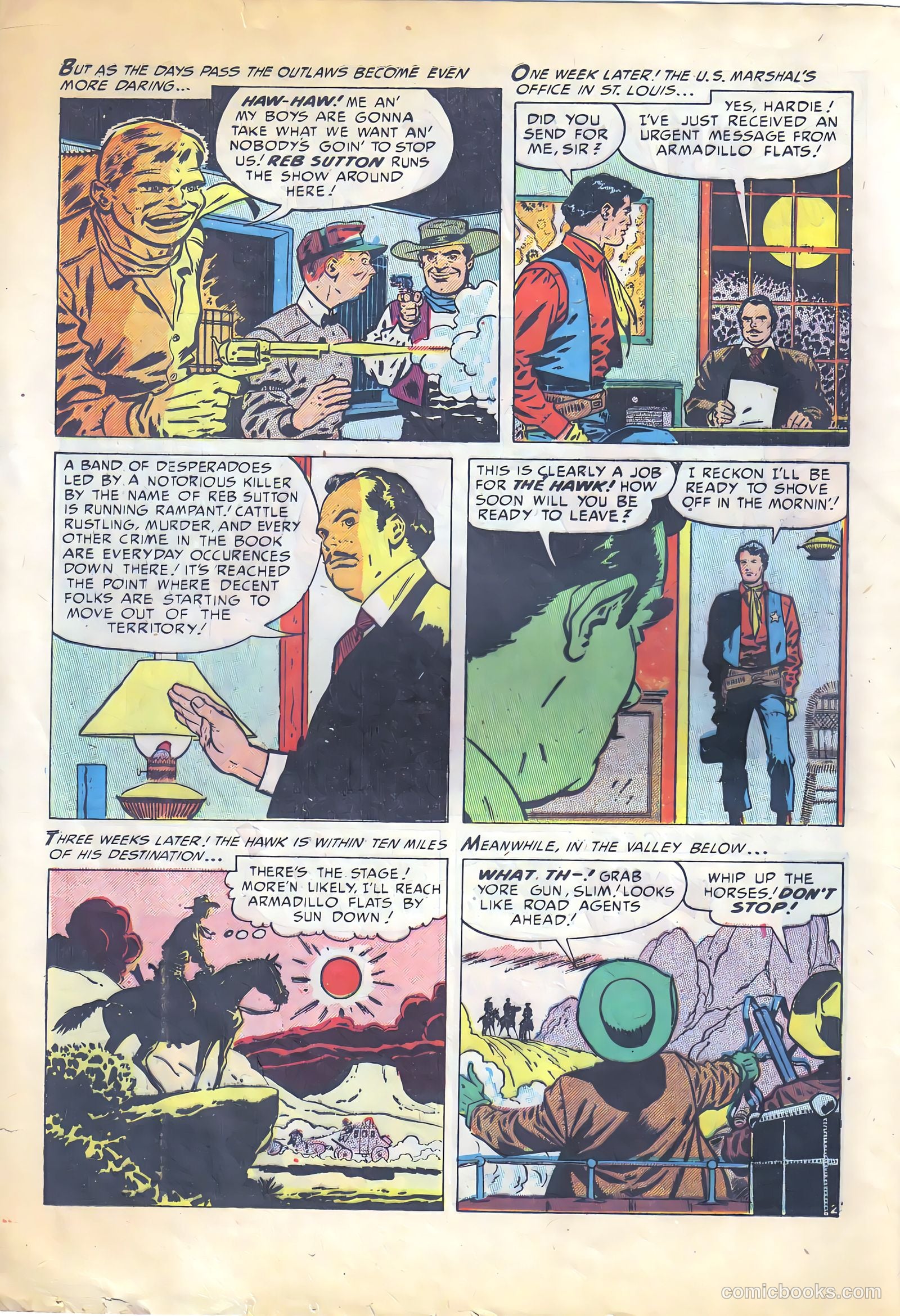 The Hawk #1 — page 20 of 36