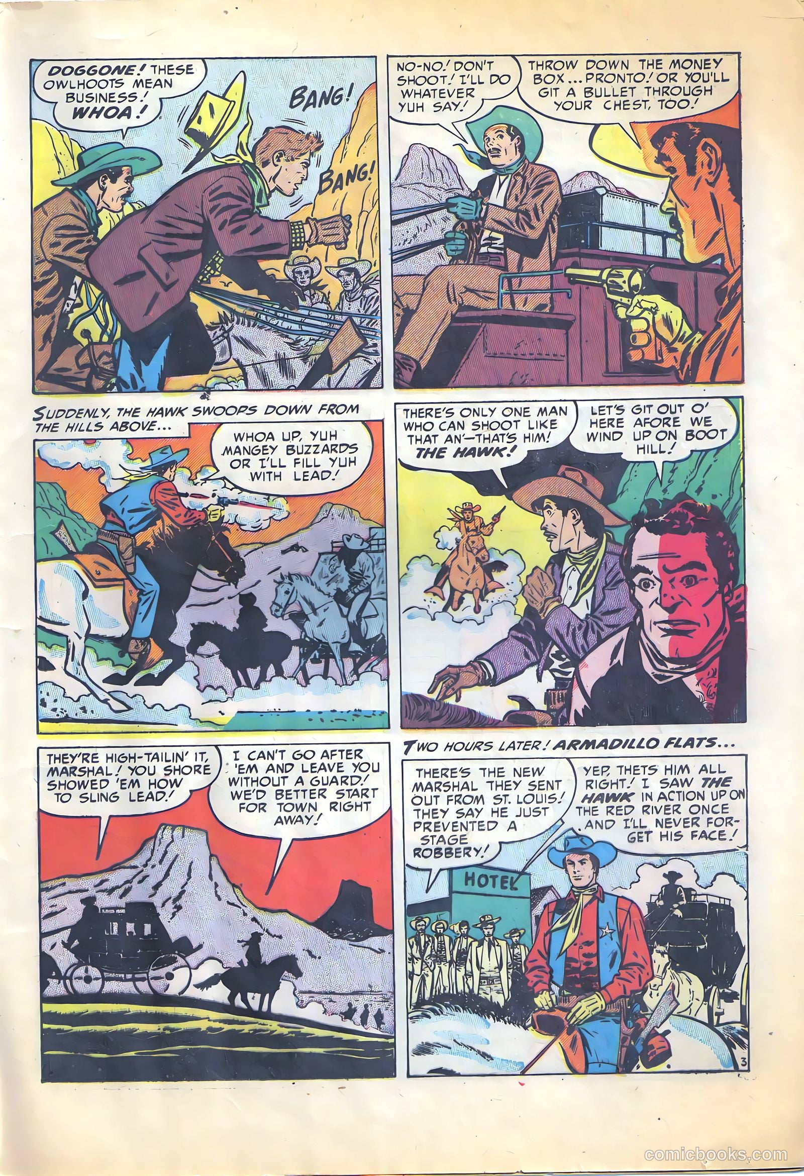 The Hawk #1 — page 21 of 36