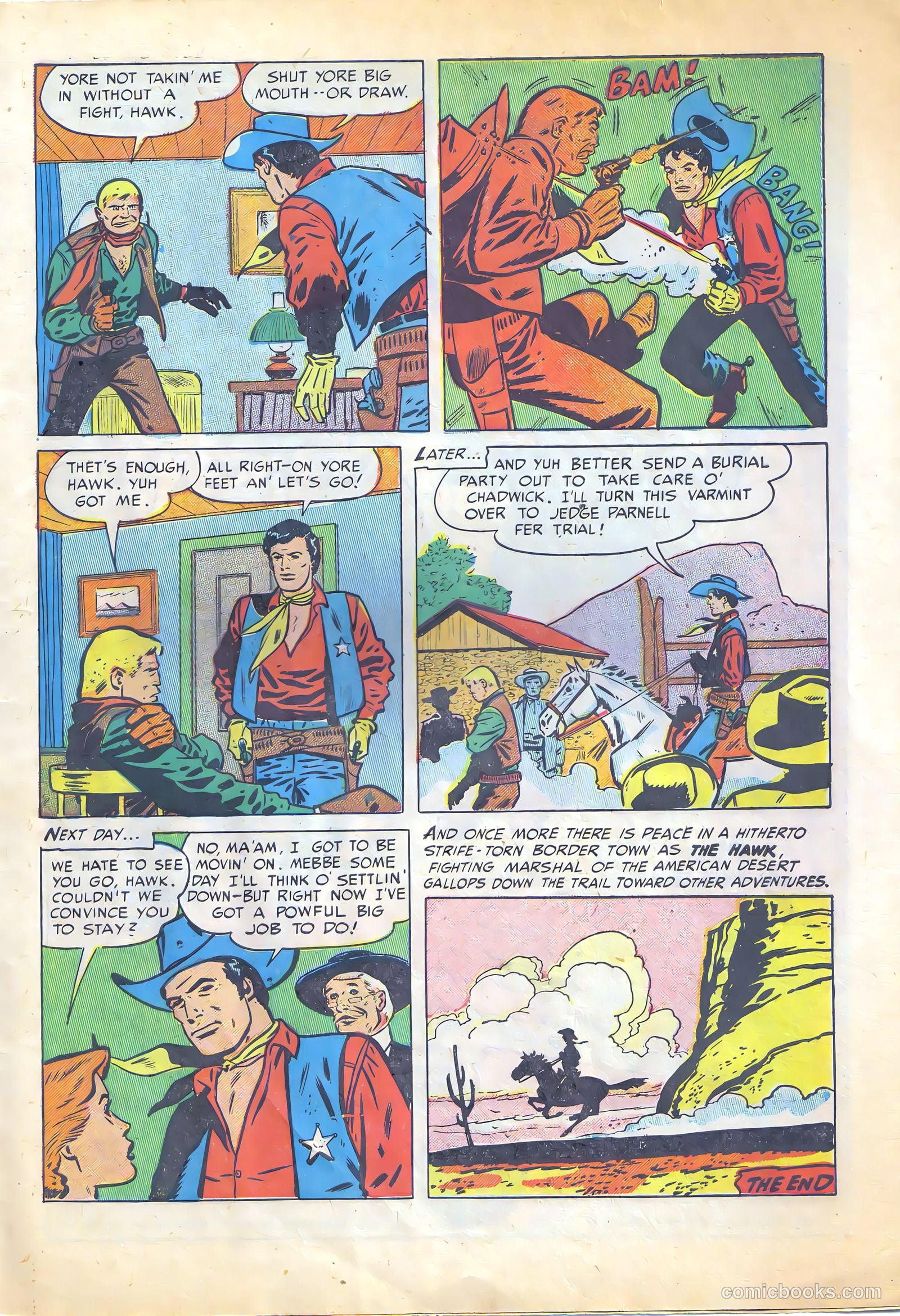 The Hawk #1 — page 27 of 36