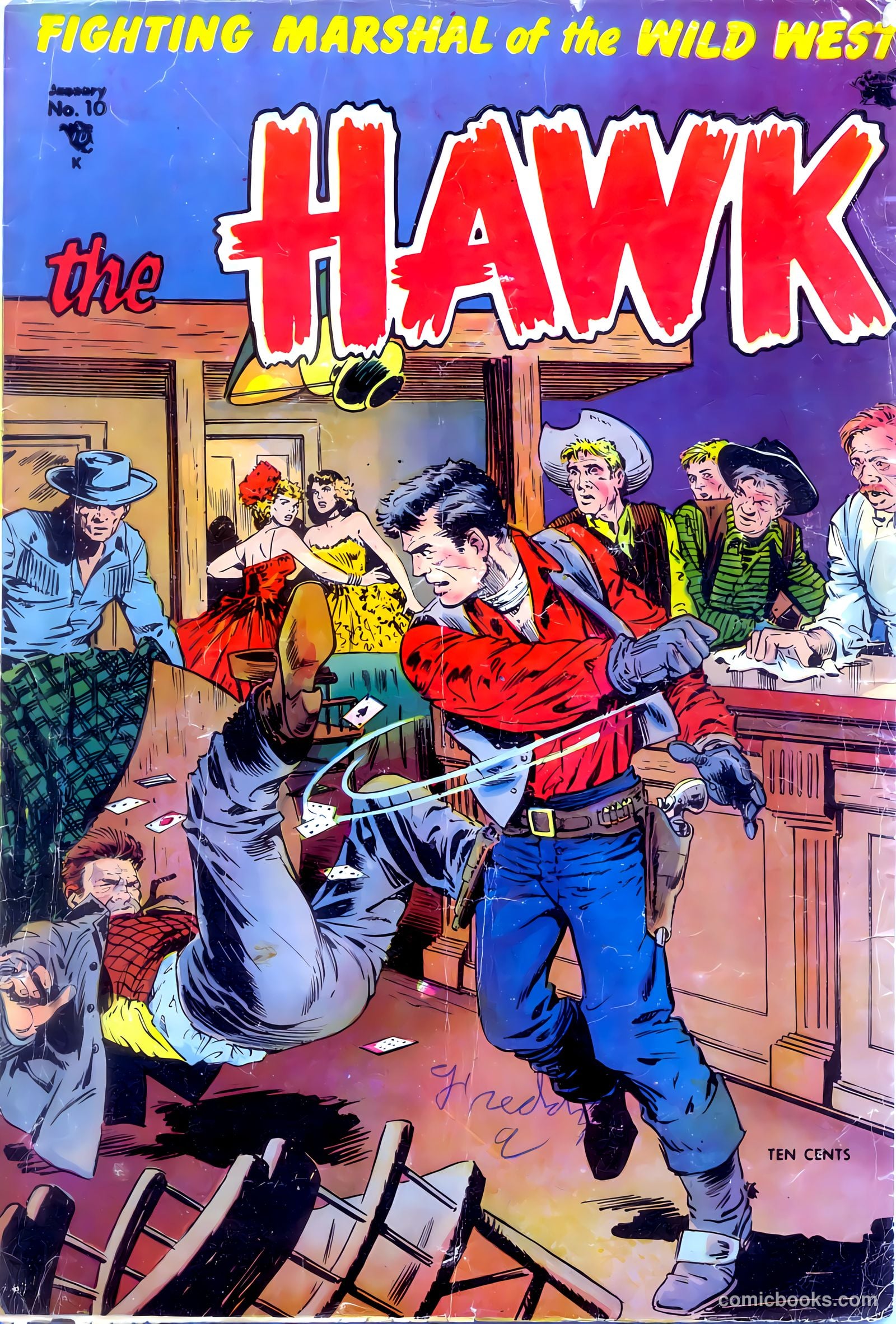 The Hawk #10 — page 1 of 36