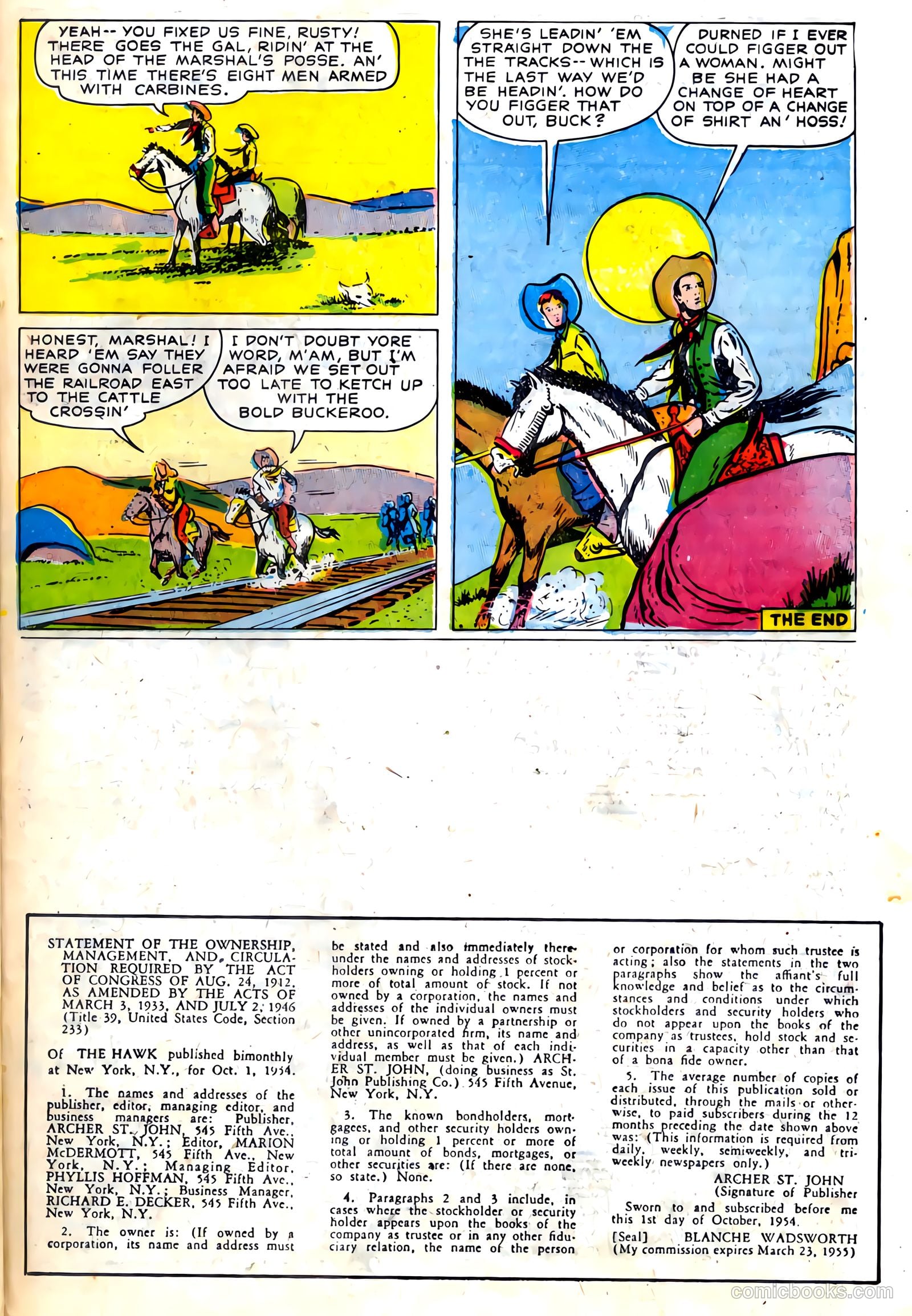 The Hawk #10 — page 23 of 36