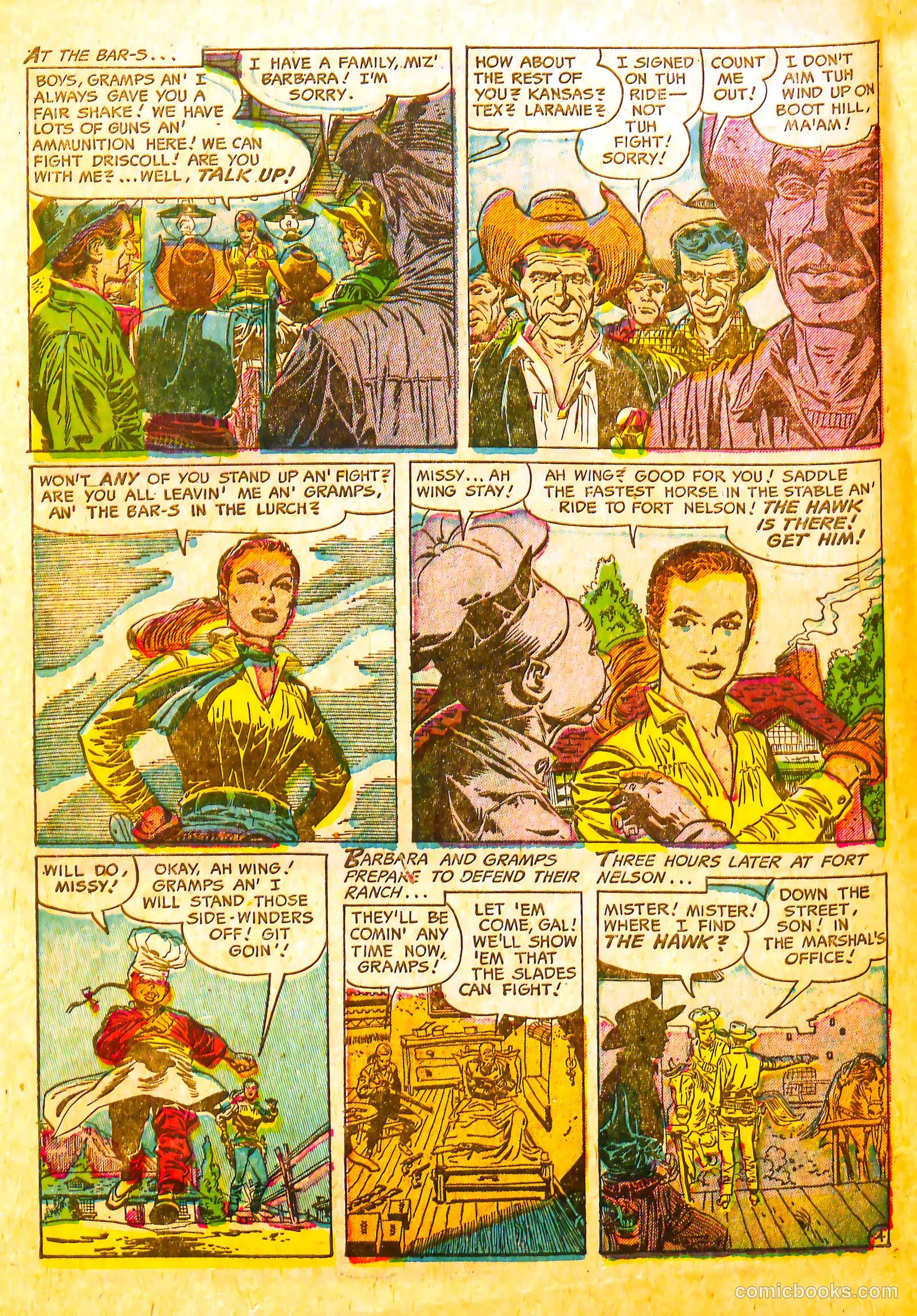 The Hawk #11 — page 6 of 36