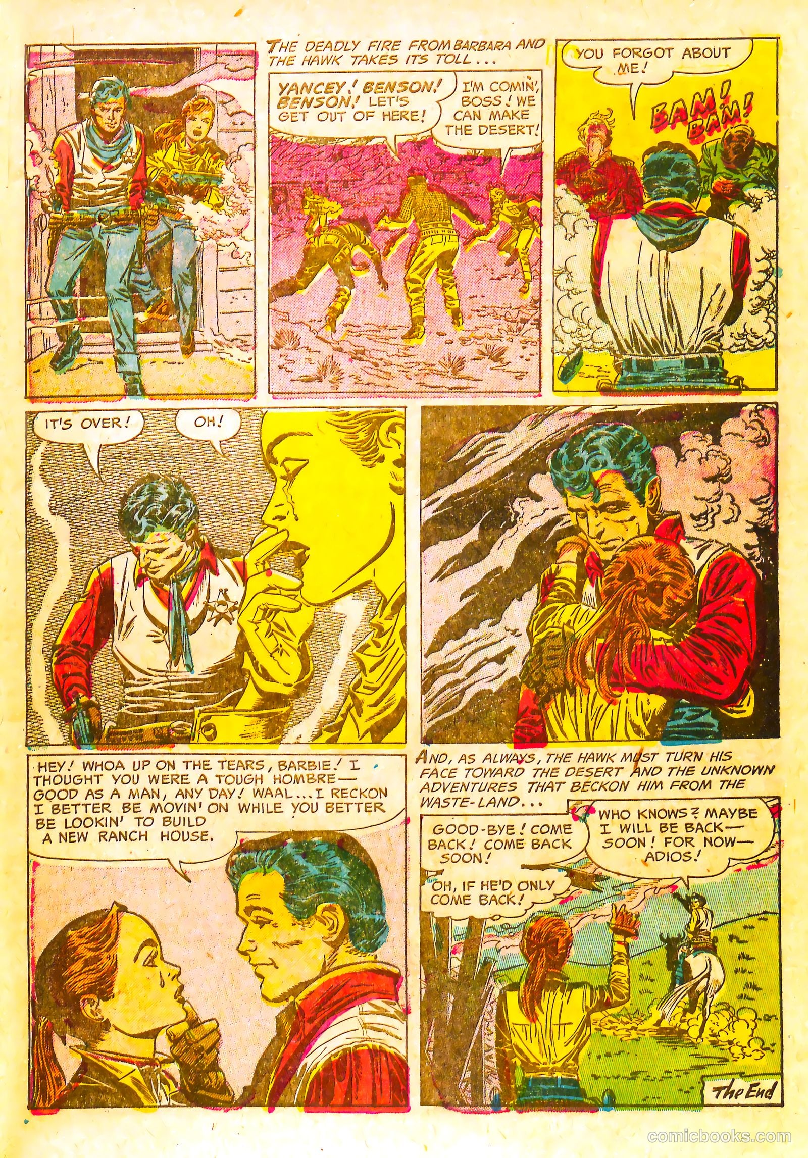 The Hawk #11 — page 9 of 36