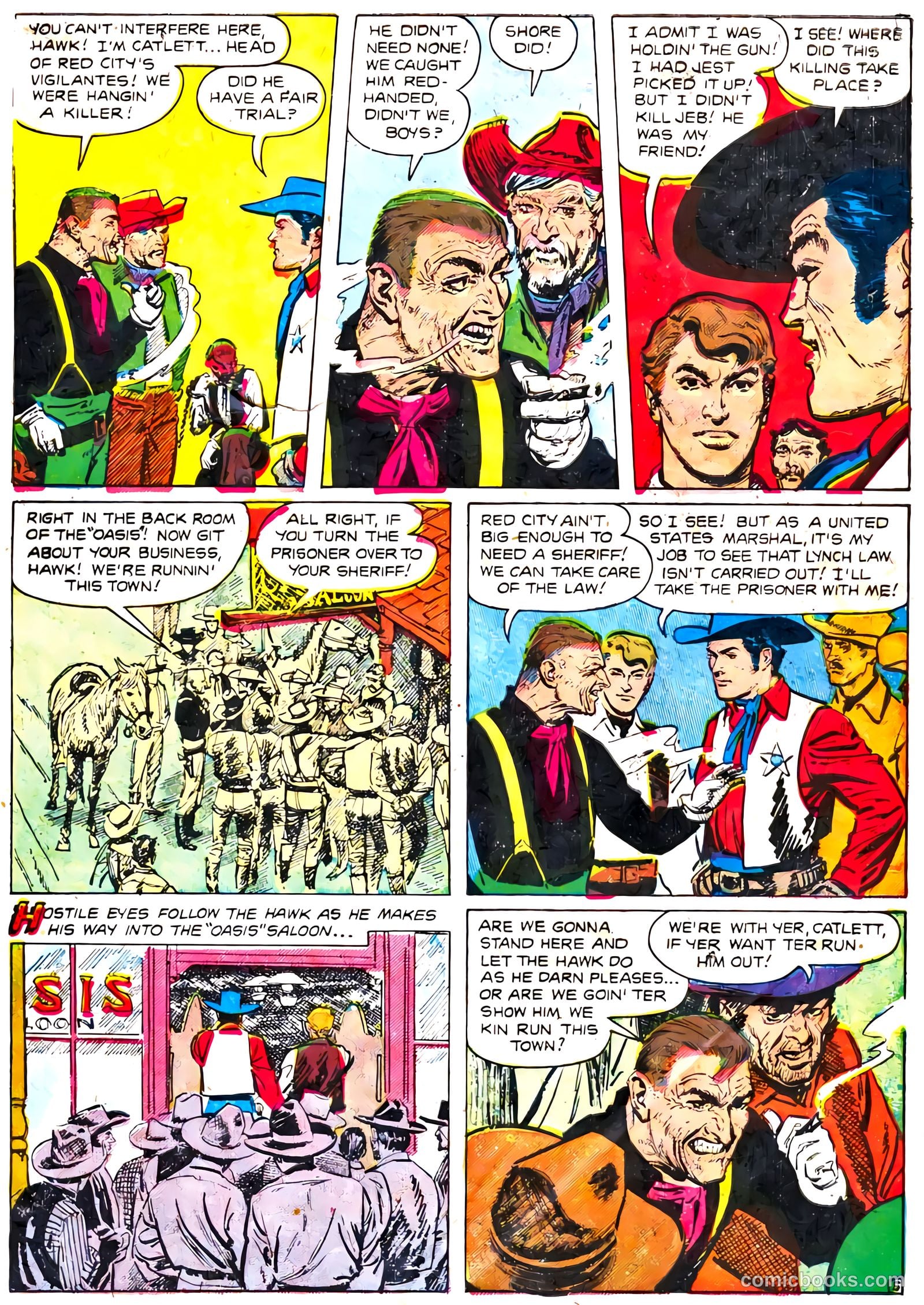 The Hawk #3 — page 7 of 36