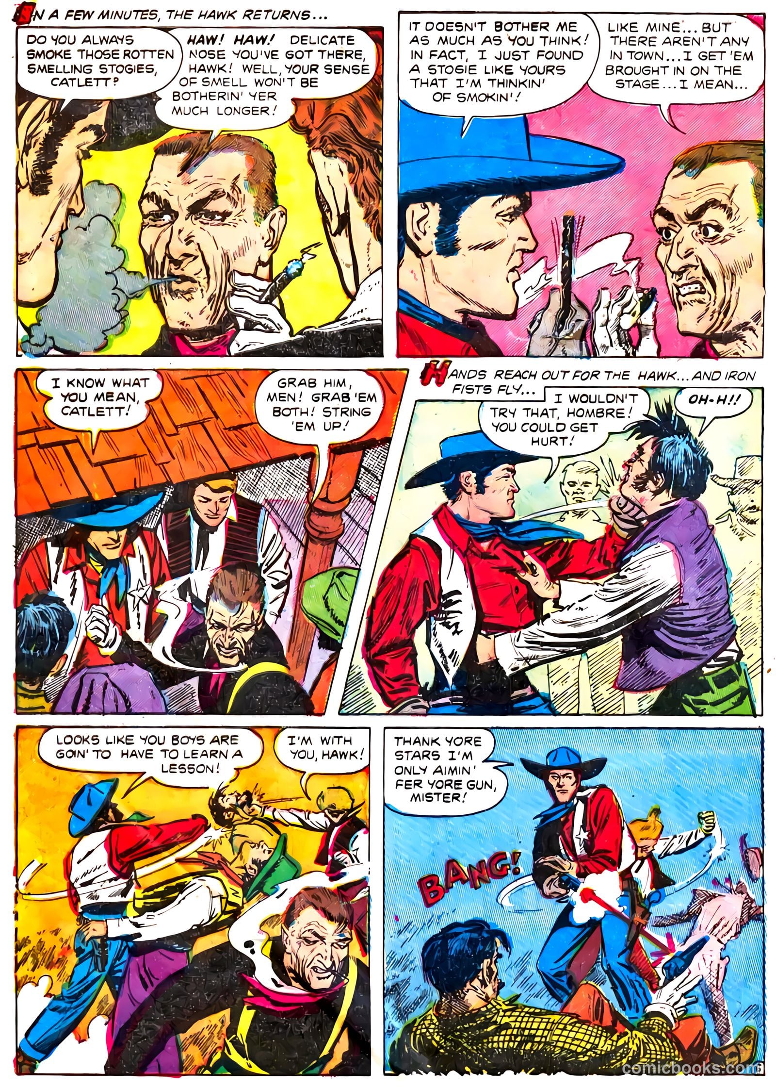 The Hawk #3 — page 8 of 36