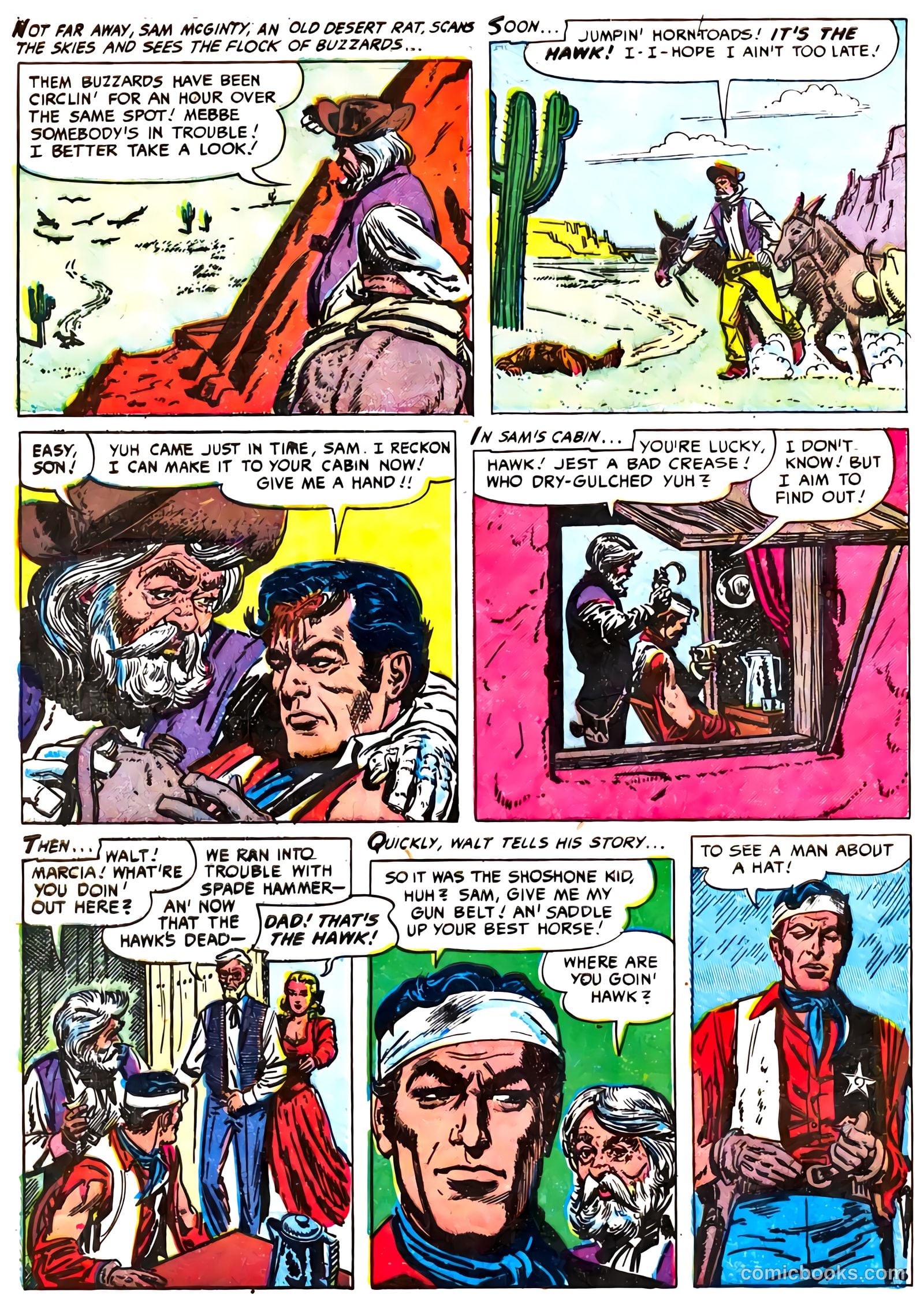 The Hawk #3 — page 32 of 36