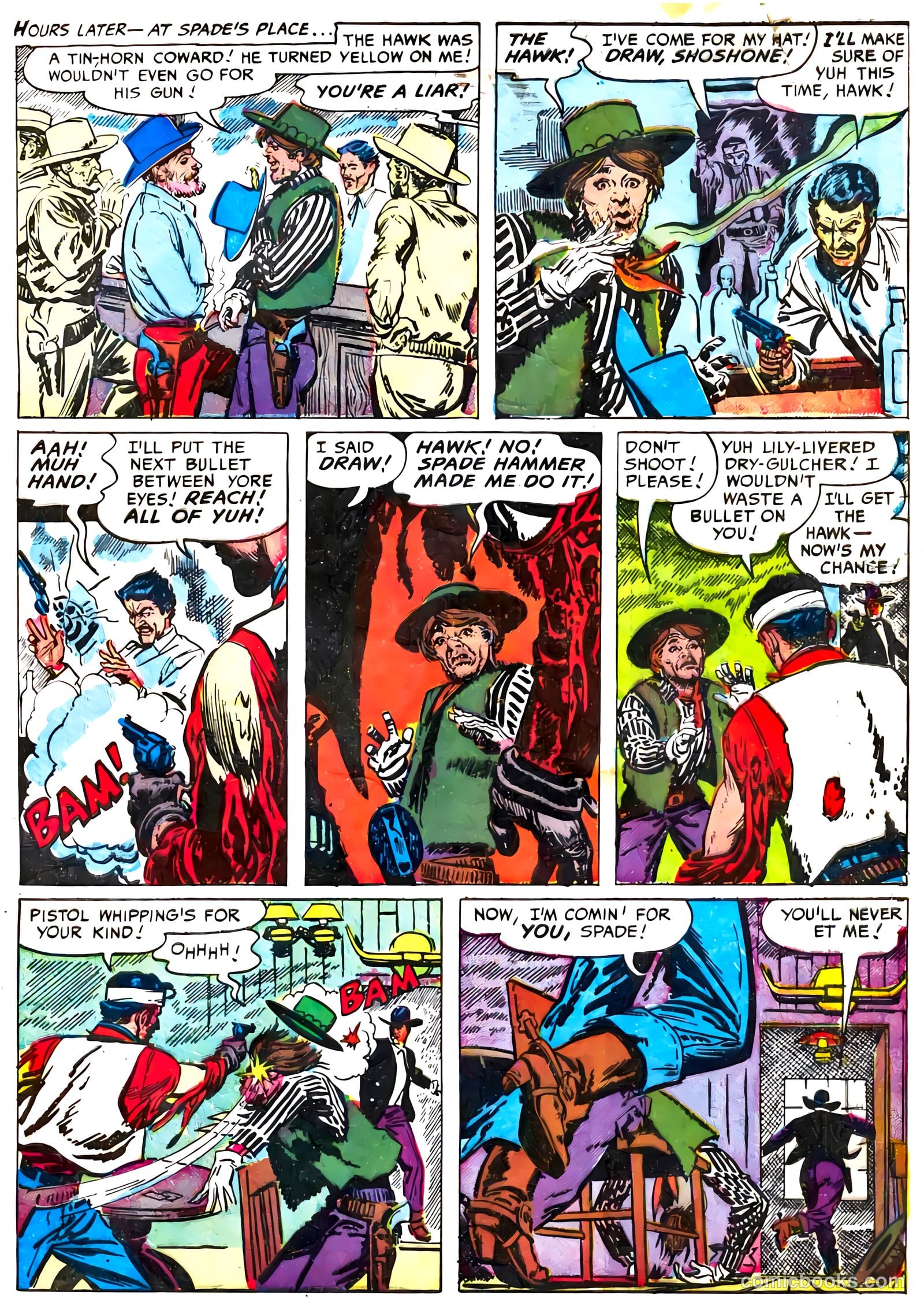 The Hawk #3 — page 33 of 36