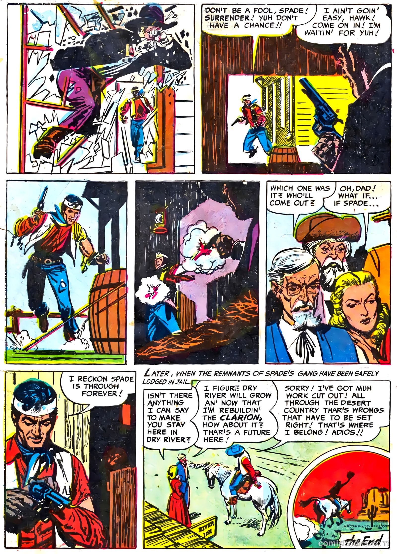 The Hawk #3 — page 34 of 36