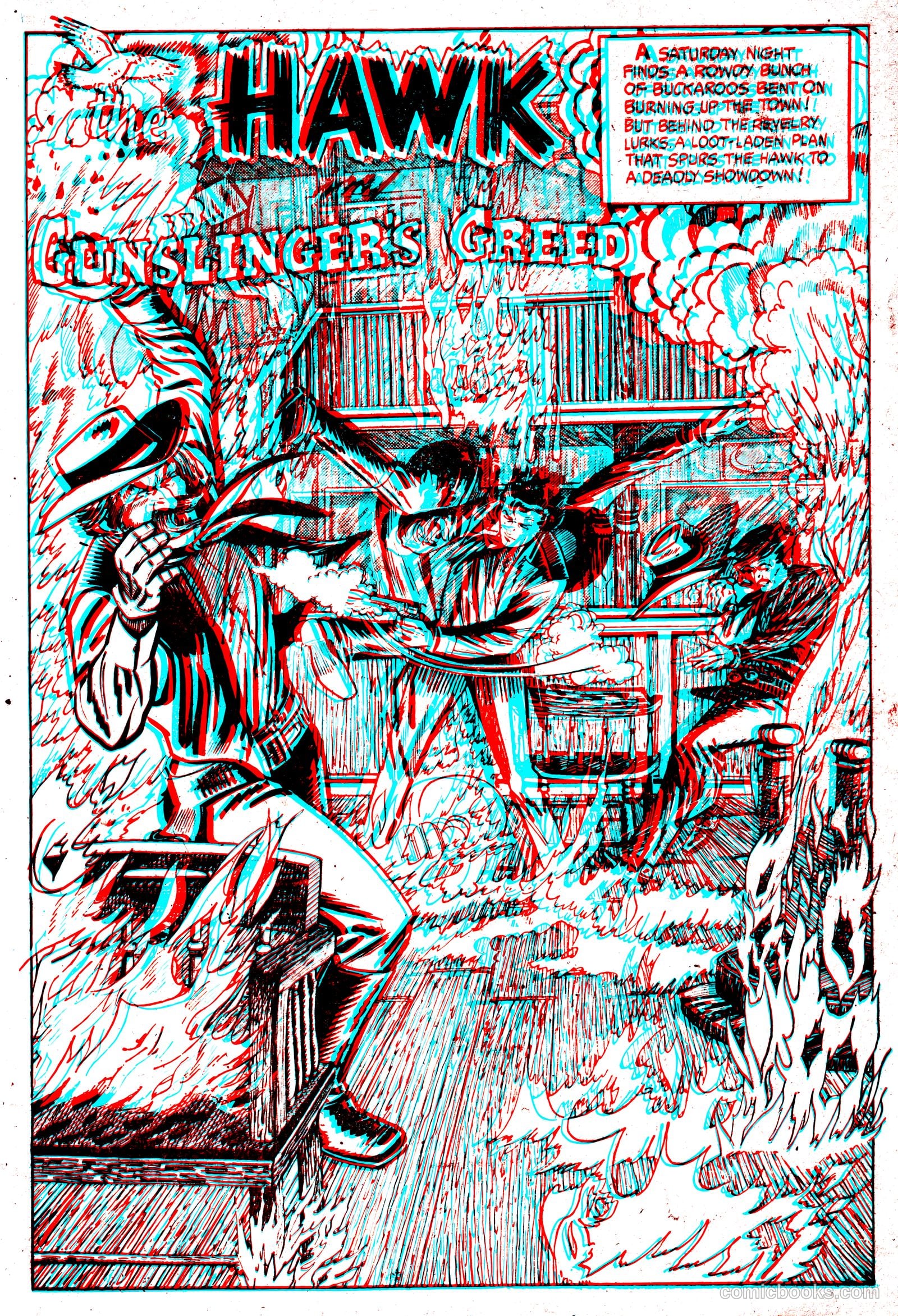 The Hawk 3-D #1 — page 3 of 36