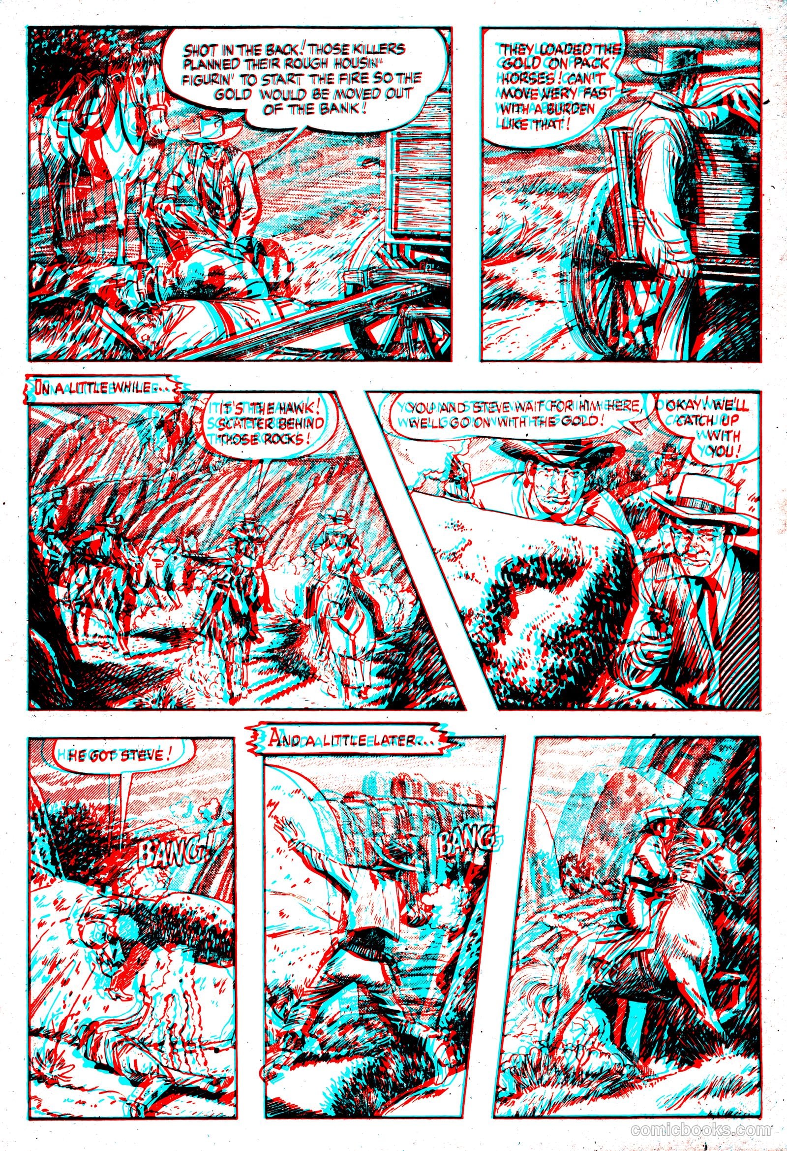 The Hawk 3-D #1 — page 7 of 36