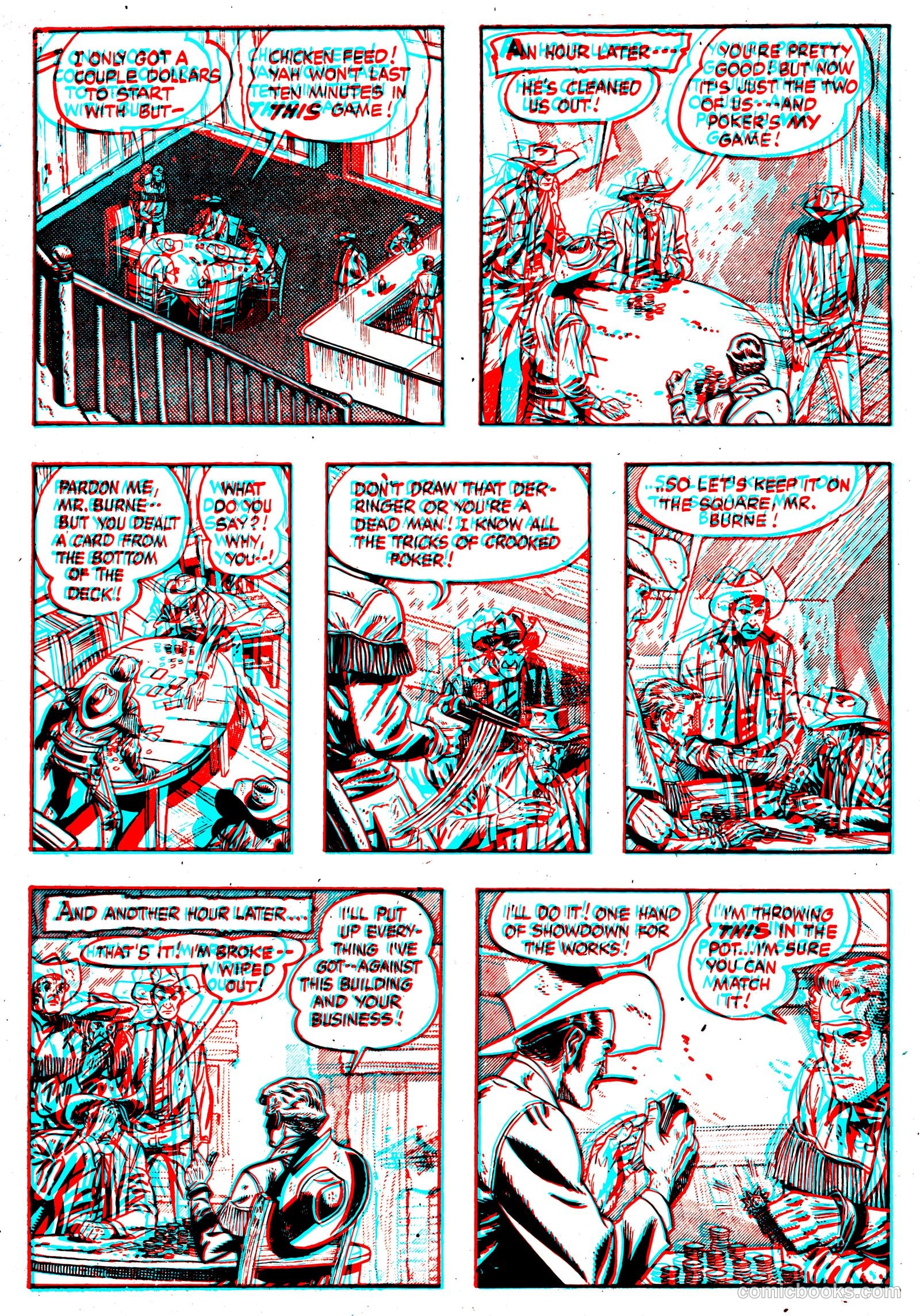 The Hawk 3-D #1 — page 12 of 36