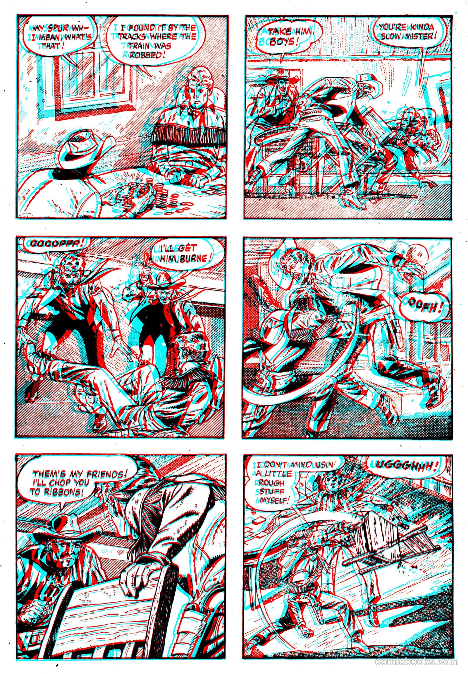 The Hawk 3-D #1 — page 13 of 36