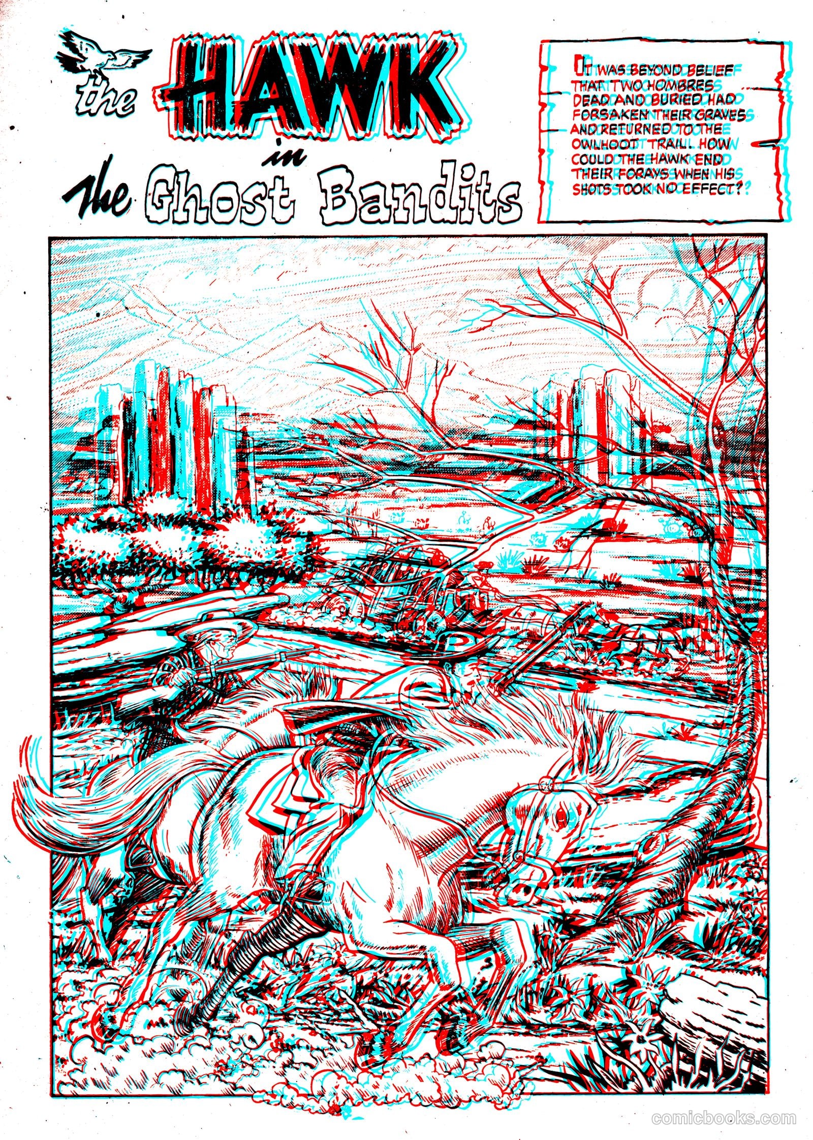 The Hawk 3-D #1 — page 16 of 36