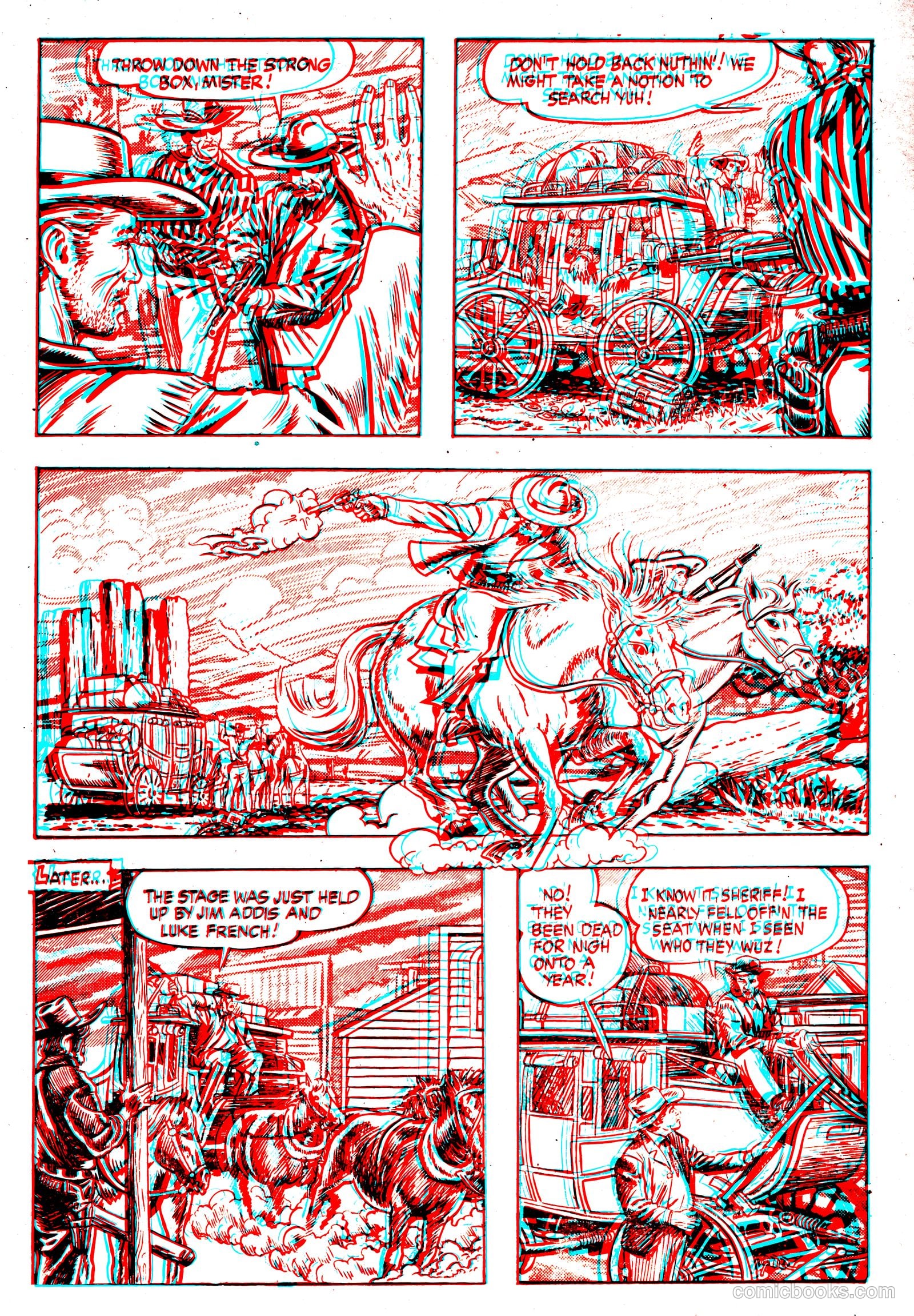 The Hawk 3-D #1 — page 17 of 36