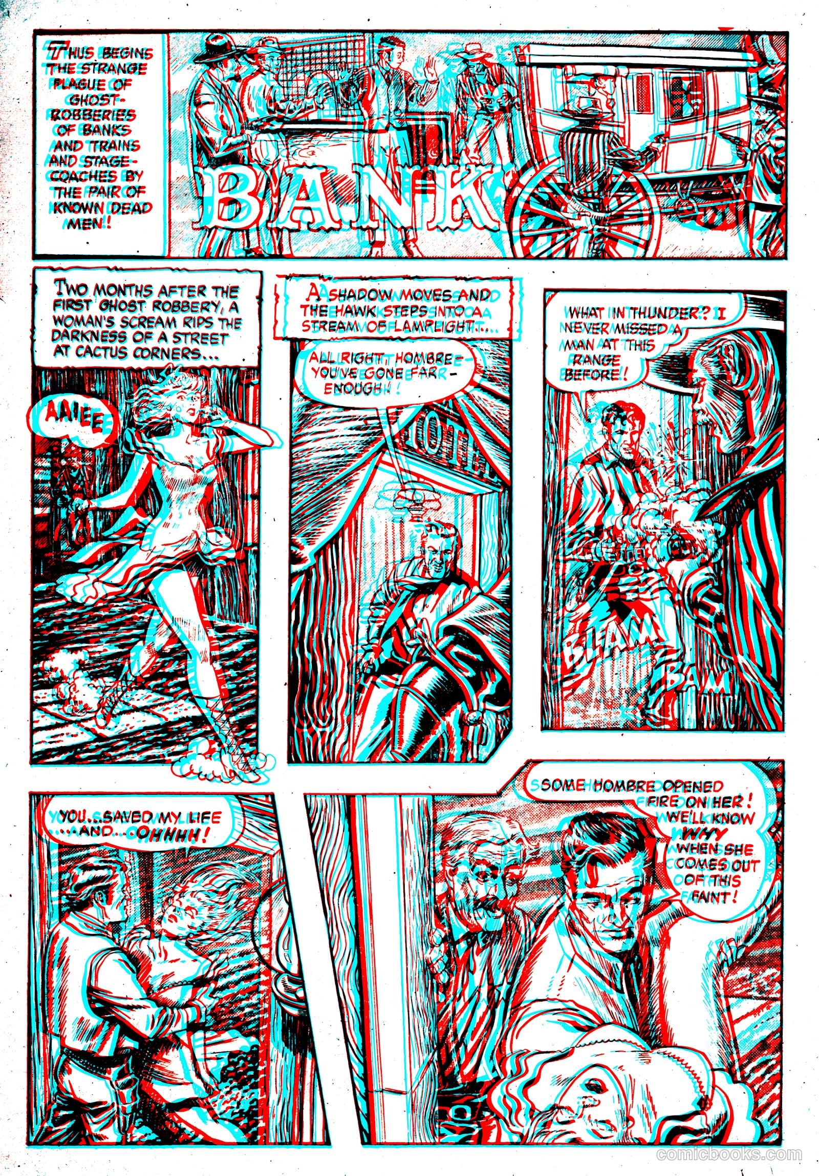 The Hawk 3-D #1 — page 18 of 36
