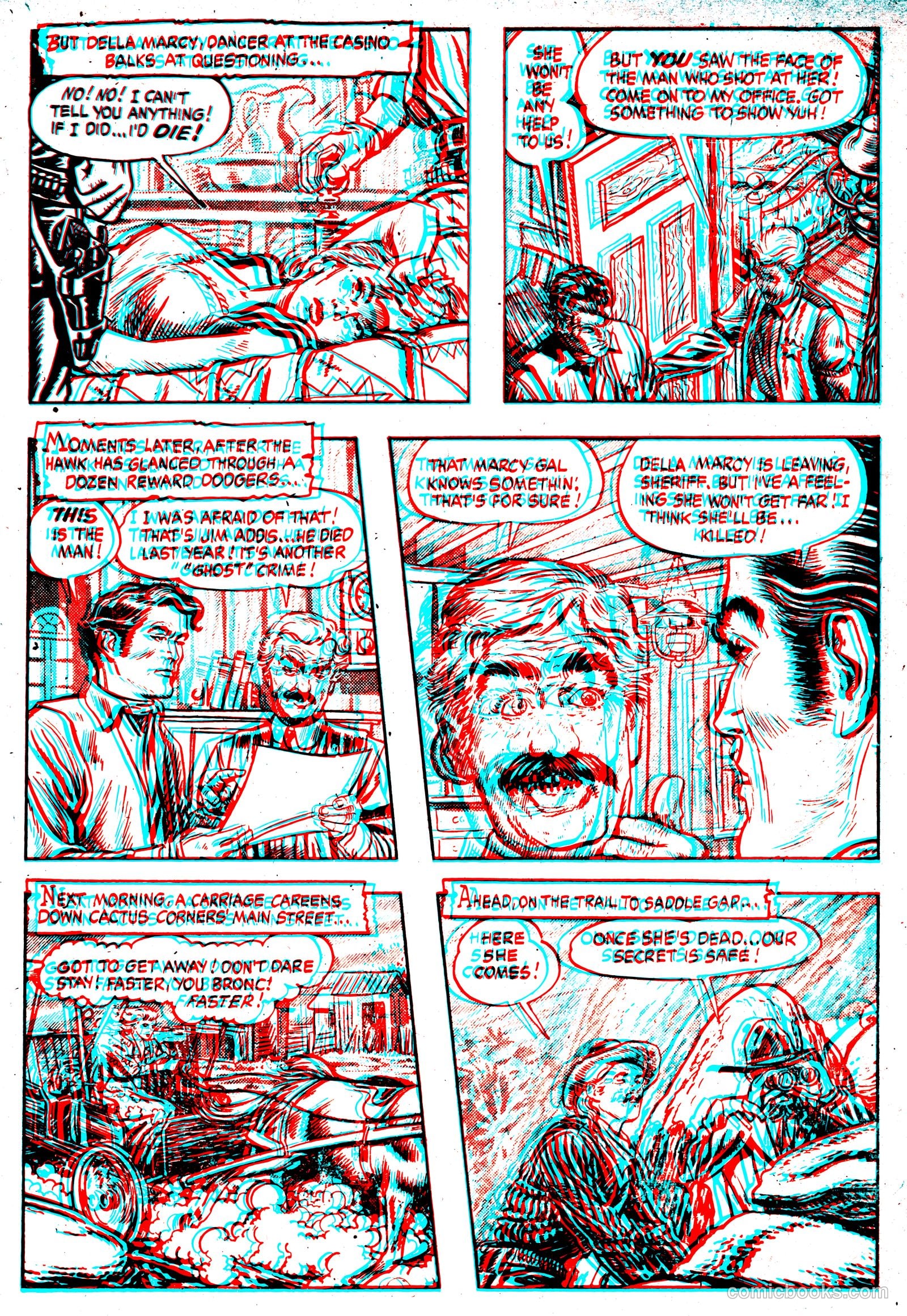 The Hawk 3-D #1 — page 19 of 36