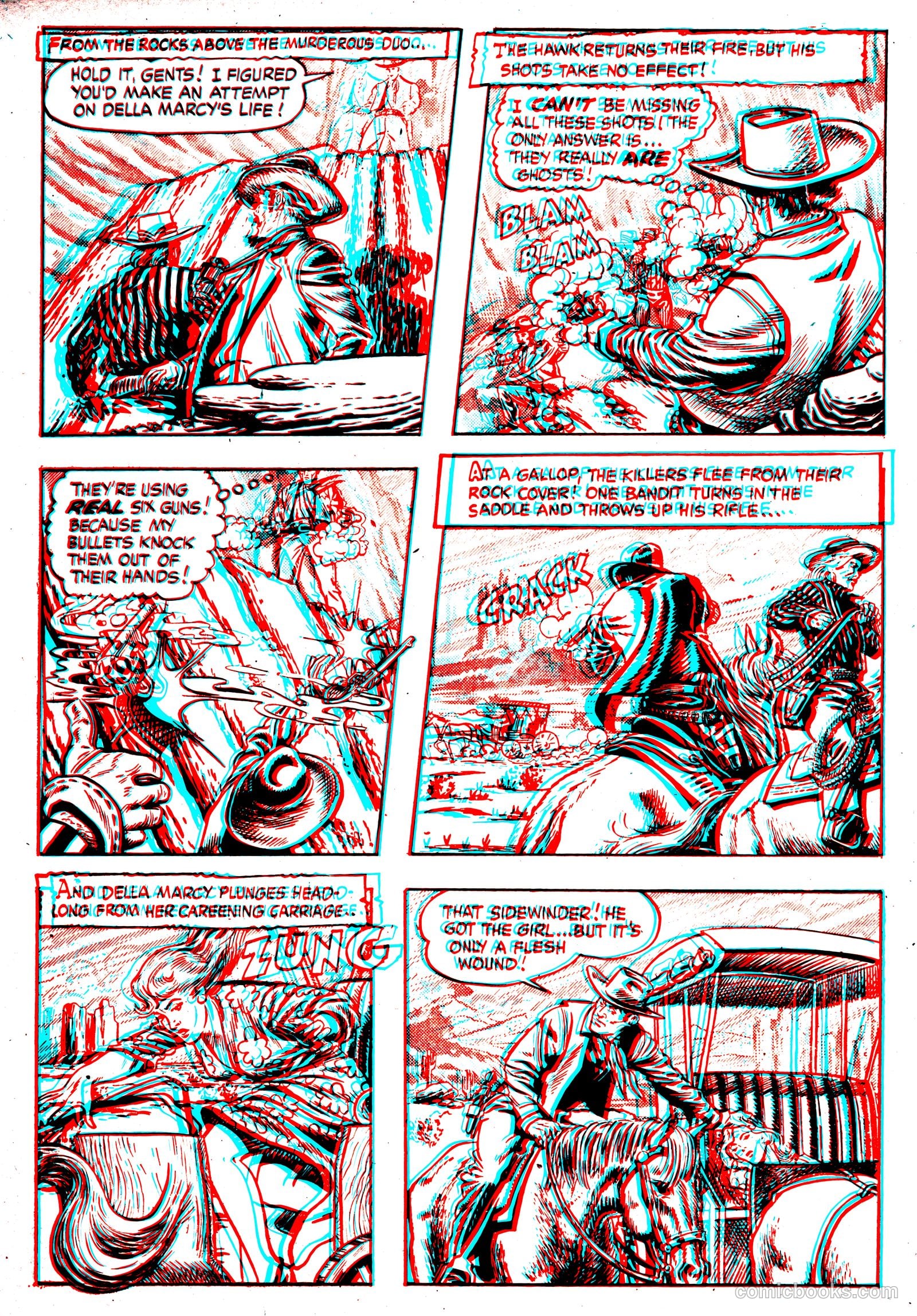 The Hawk 3-D #1 — page 20 of 36