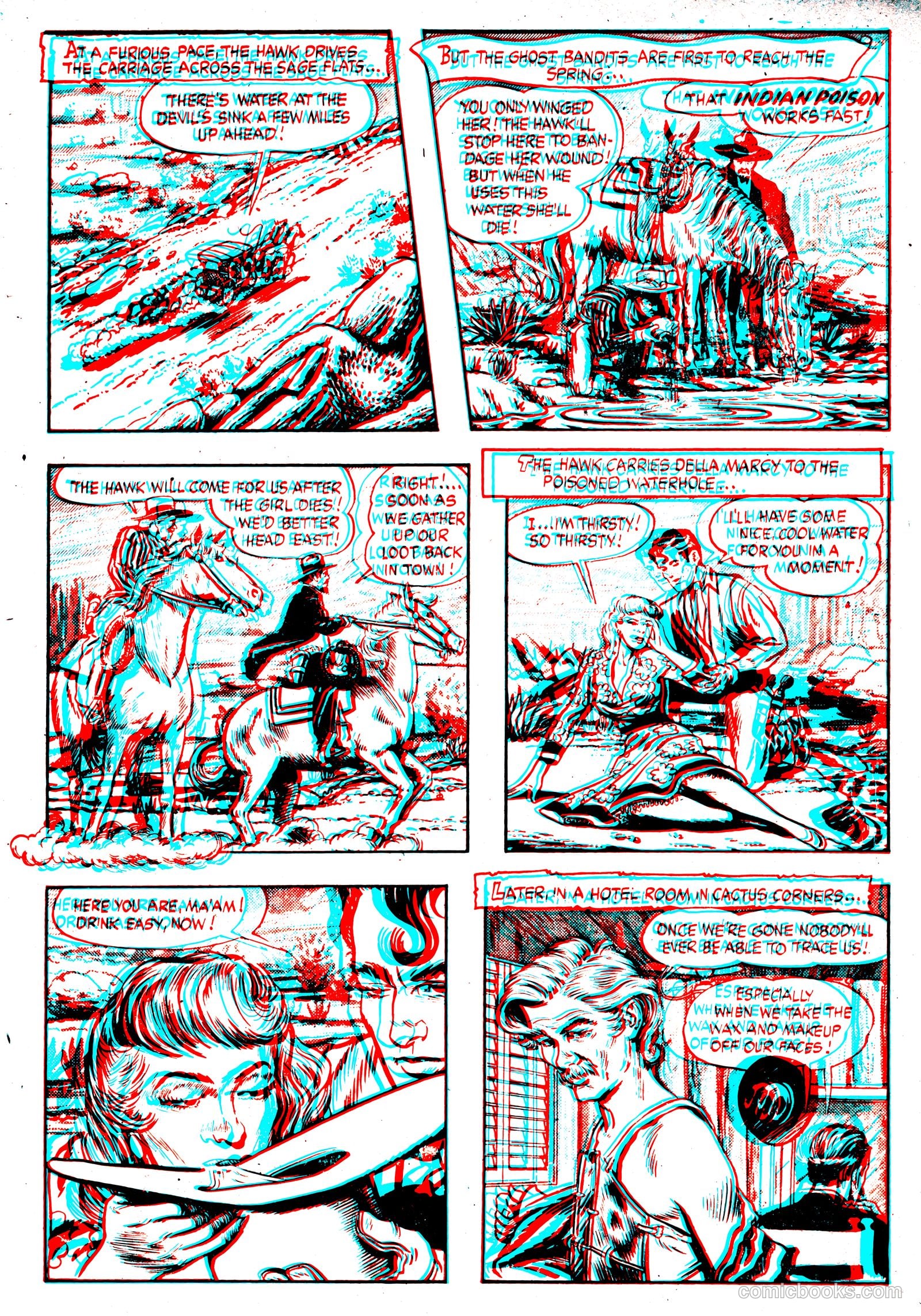 The Hawk 3-D #1 — page 21 of 36